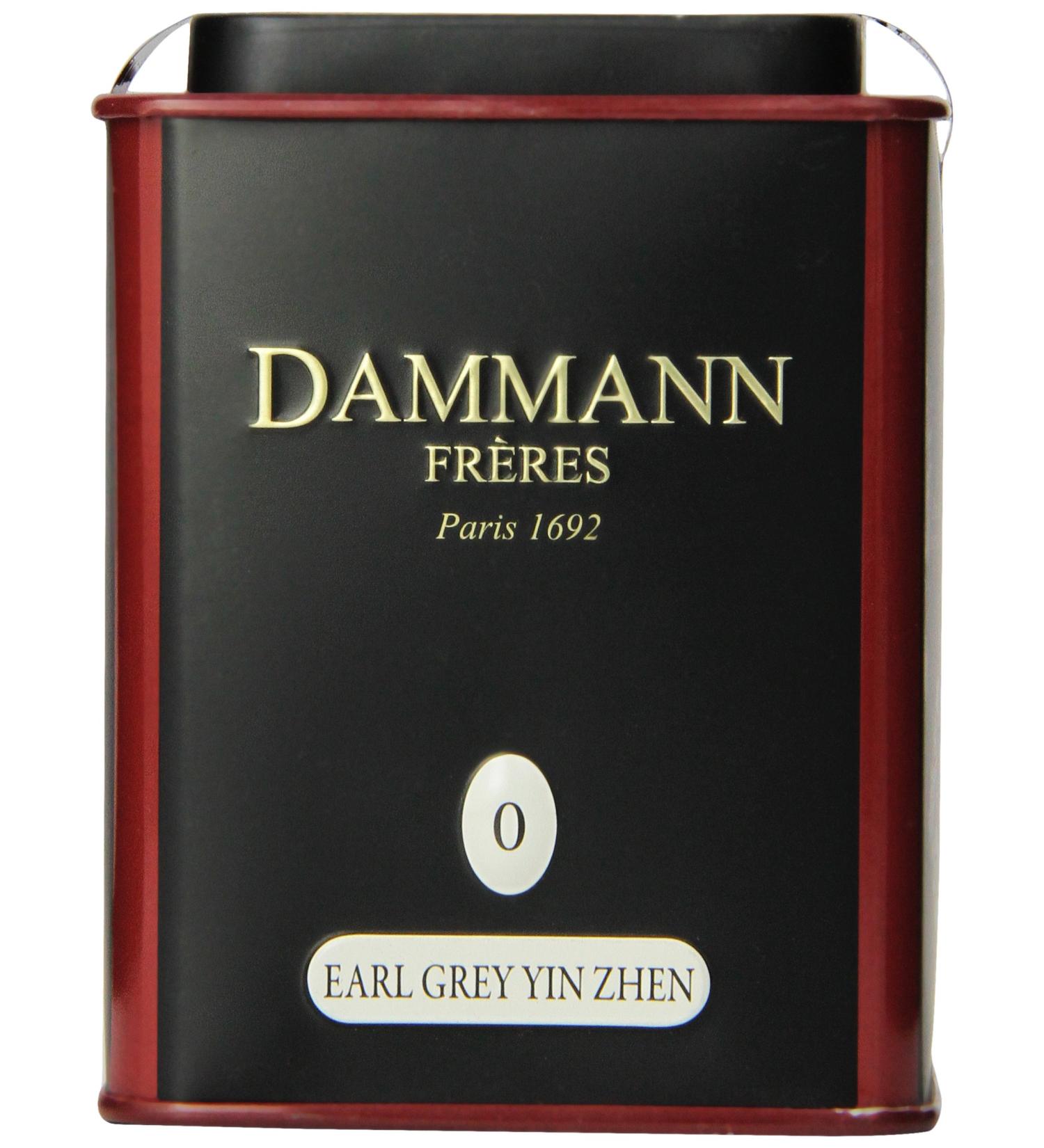 Dammann Teas Earl Grey Yin Zhen 100g Tin - Premium Loose Leaf Tea - Buy Online on GoSupps.com