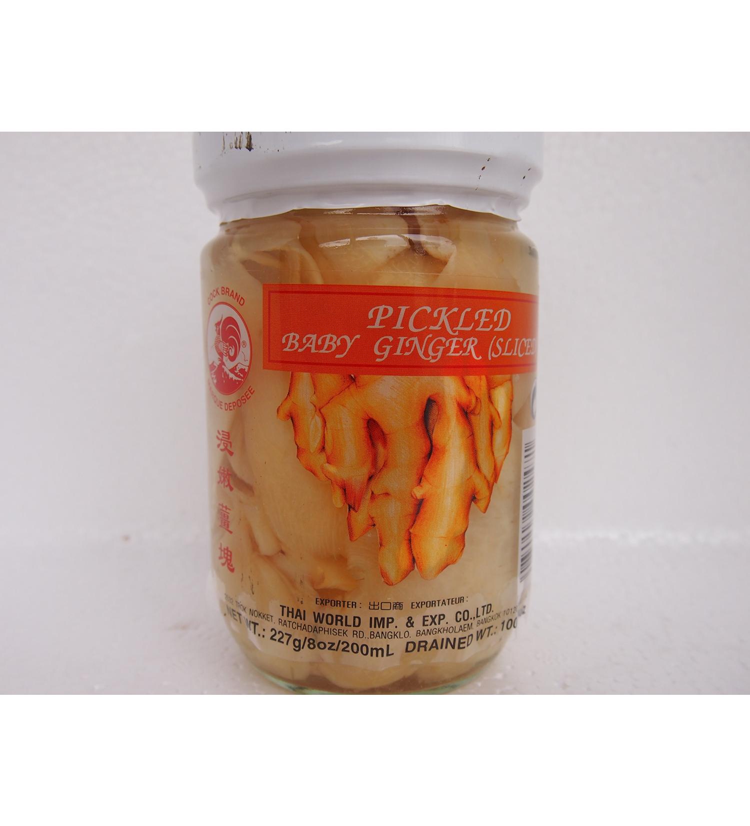 Rooster Ginger Vinegar 227g Japanese Pickled Ginger