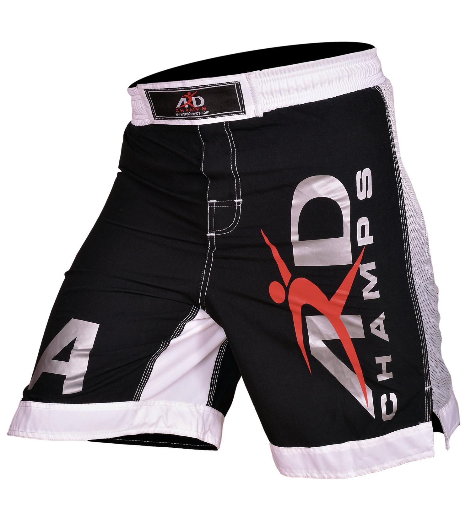 ARD New Extreme MMA Fight Shorts - Black Small | UFC Cage Fight Grappling Muay Thai Boxing - Buy Online on GoSupps.com