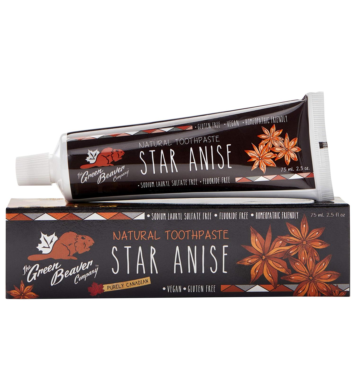Green Beaver Toothpaste Star Anise 2.5 Ounce
