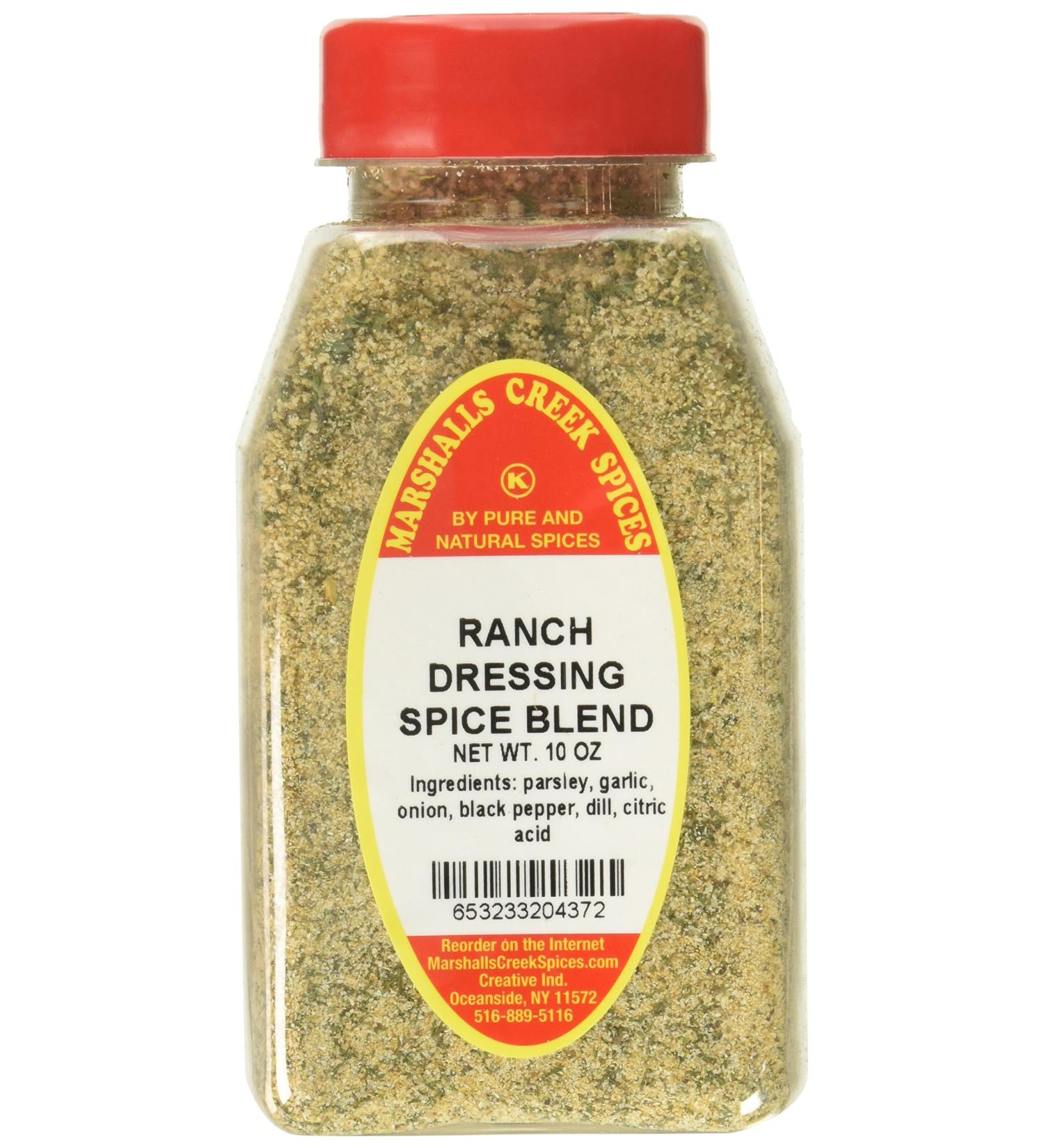 Marshalls Creek Kosher Ranch Dressing Spice Blend - No Salt, 10 oz - Buy Online on GoSupps.com
