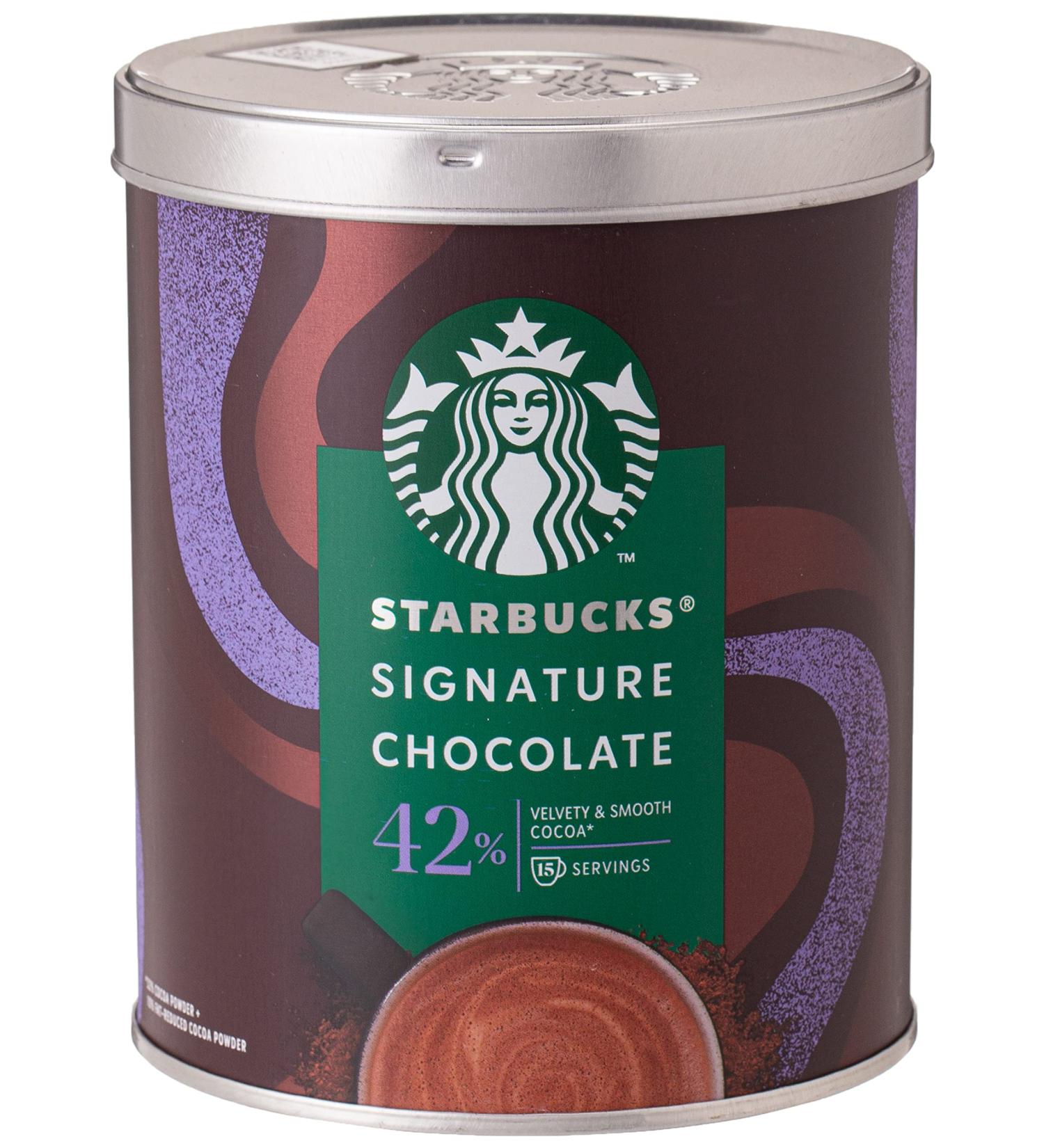 Buy STARBUCKS Signature Chocolate 42% | 330g Pack - Premium Cocoa for International Shipping - Buy Online on GoSupps.com