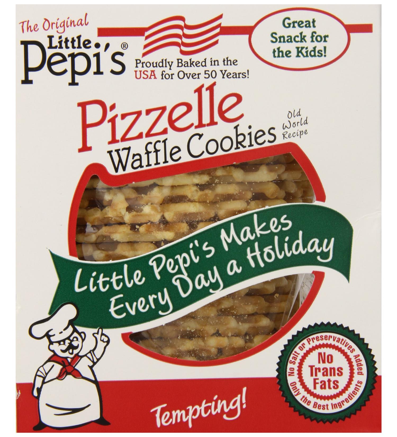 Pepi's Pizzelles Lemon - 7 Ounce (Pack of 1) - Natural & Artificial Flavors - Buy Online on GoSupps.com