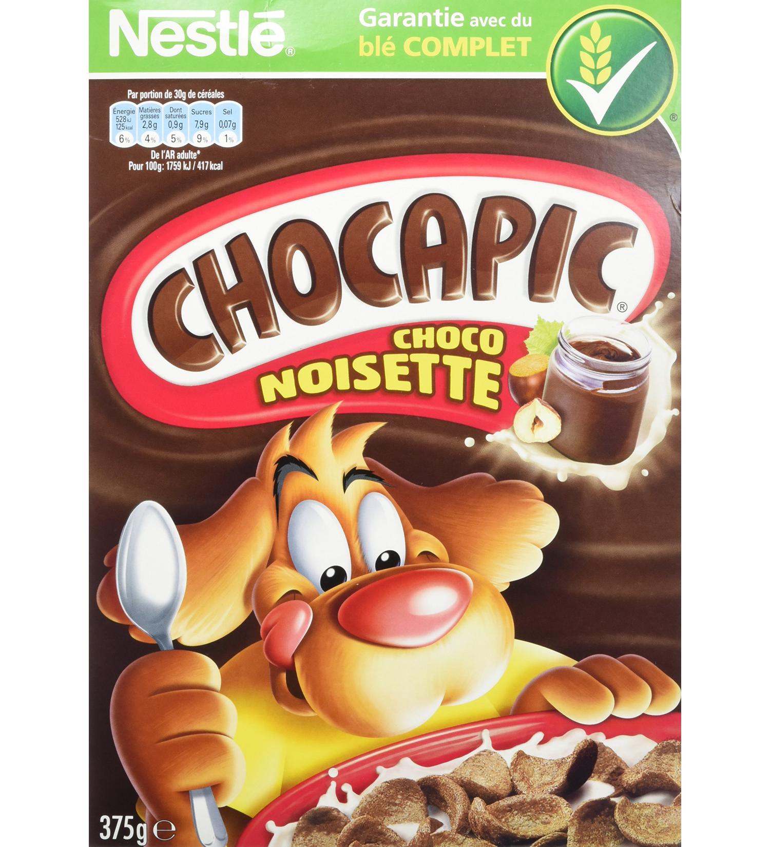Nestl Chocapic Choco Hazelnuts - Breakfast Cereal - 375g Pack - Buy Online on GoSupps.com