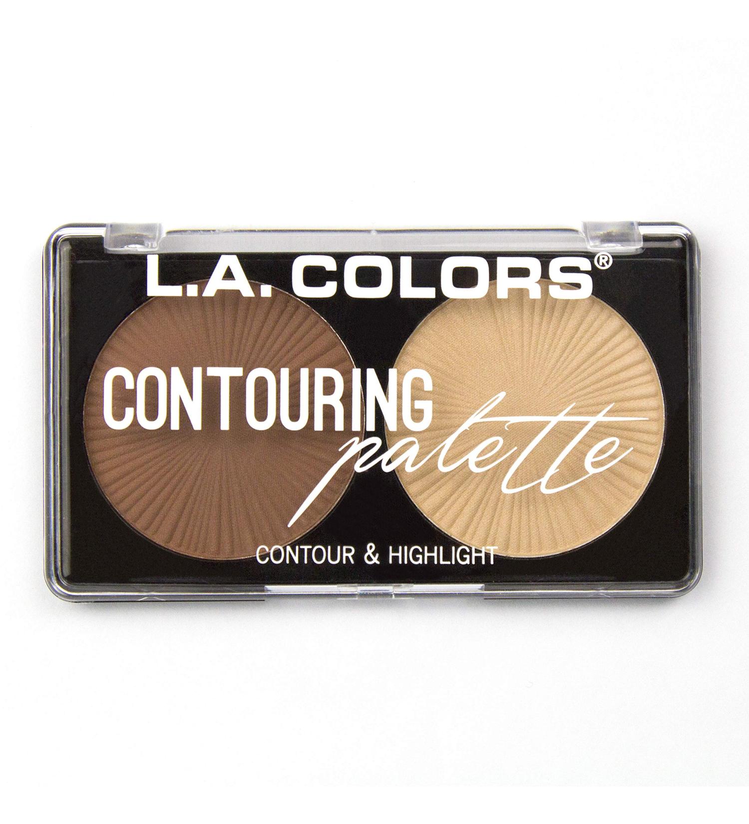 L.A. Colors Contour & Highlighting Palette Light/Medium - 1oz - Buy Online on GoSupps.com