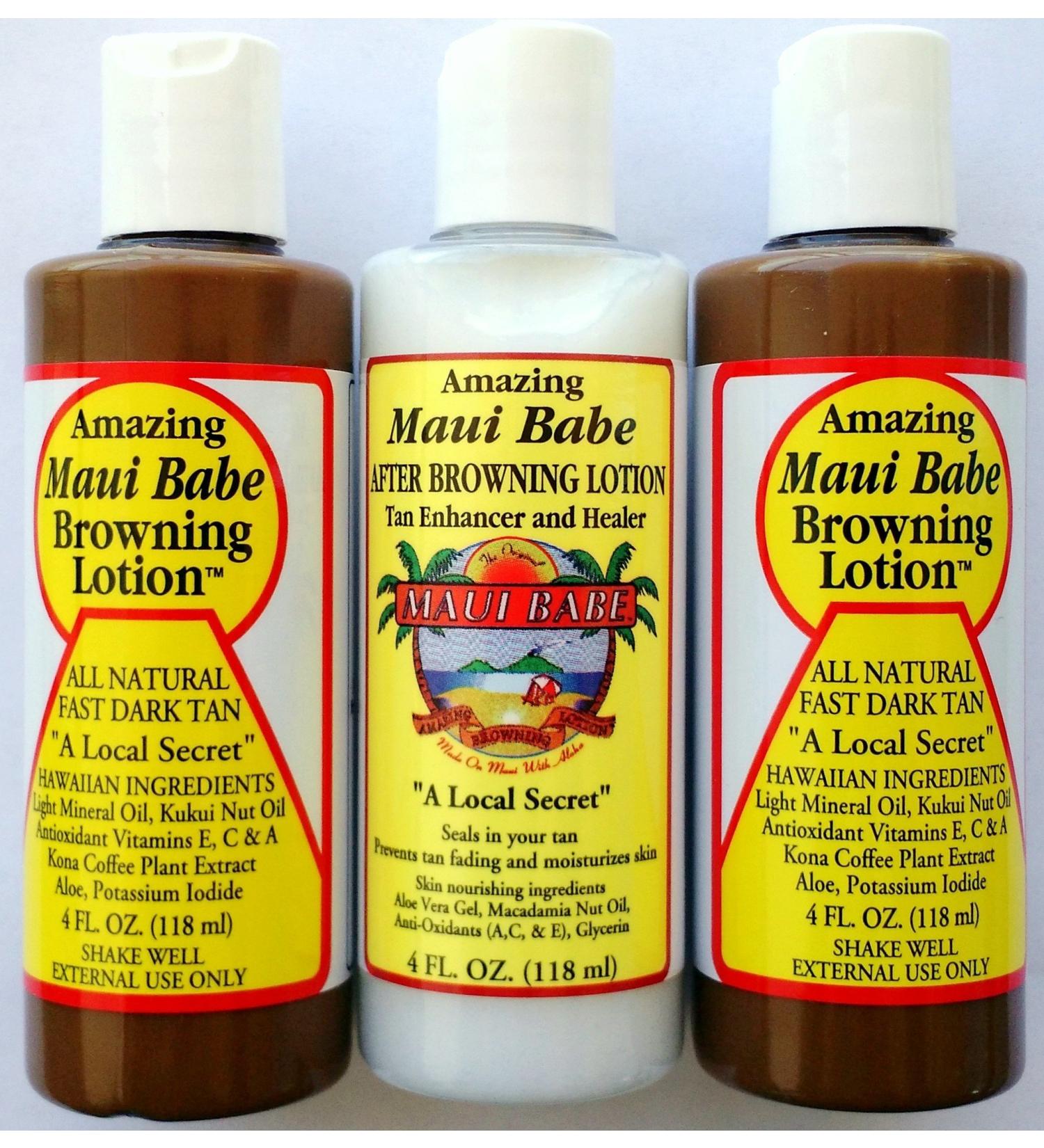 Maui Babe Weekender Pack (small bottles) 4 ounce