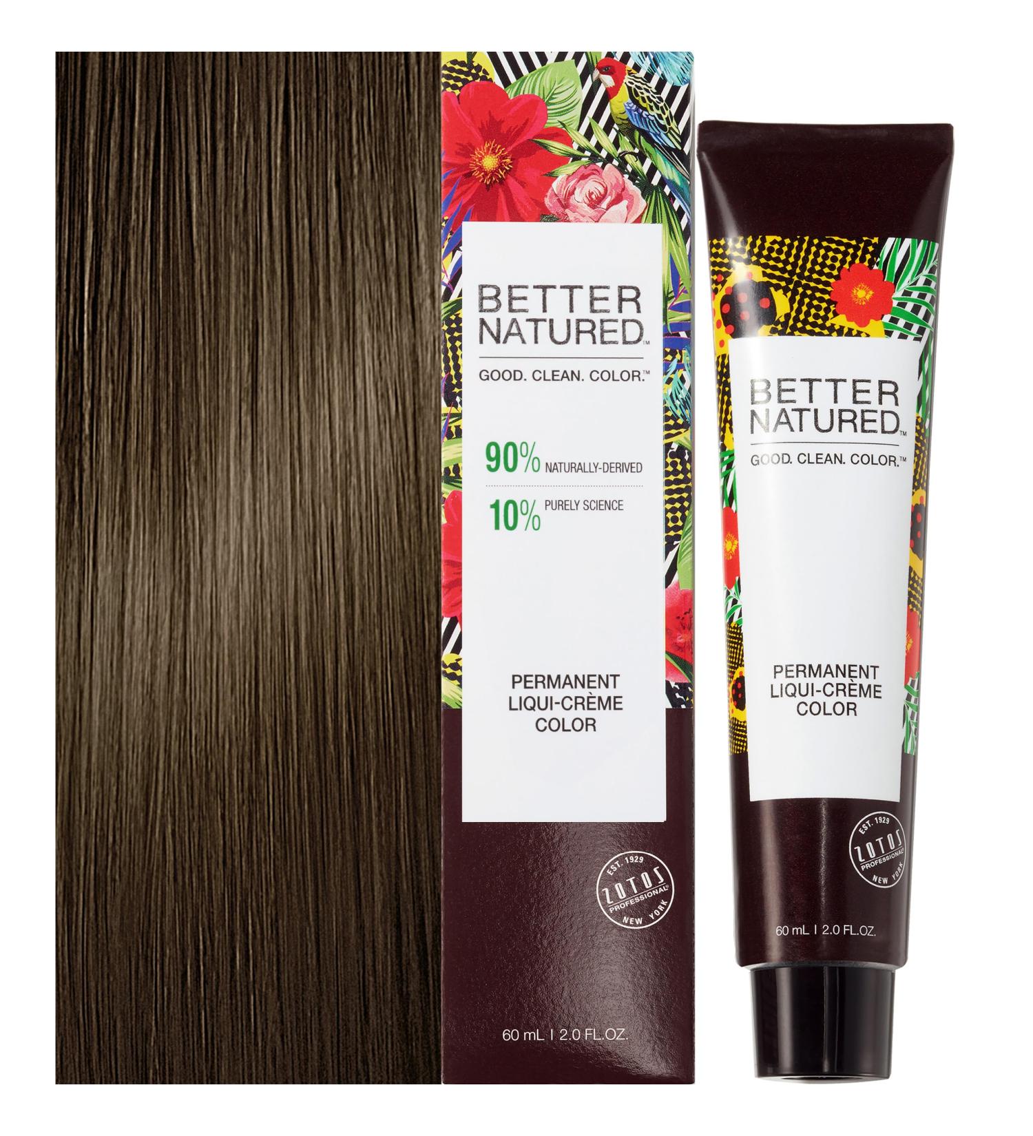 Permanent 5N Light Natural Brown Hair Color Dye | Vegan Naturally-Derived & 100% Gray Coverage - Lasts Up to 8 Weeks - Buy Online on GoSupps.com