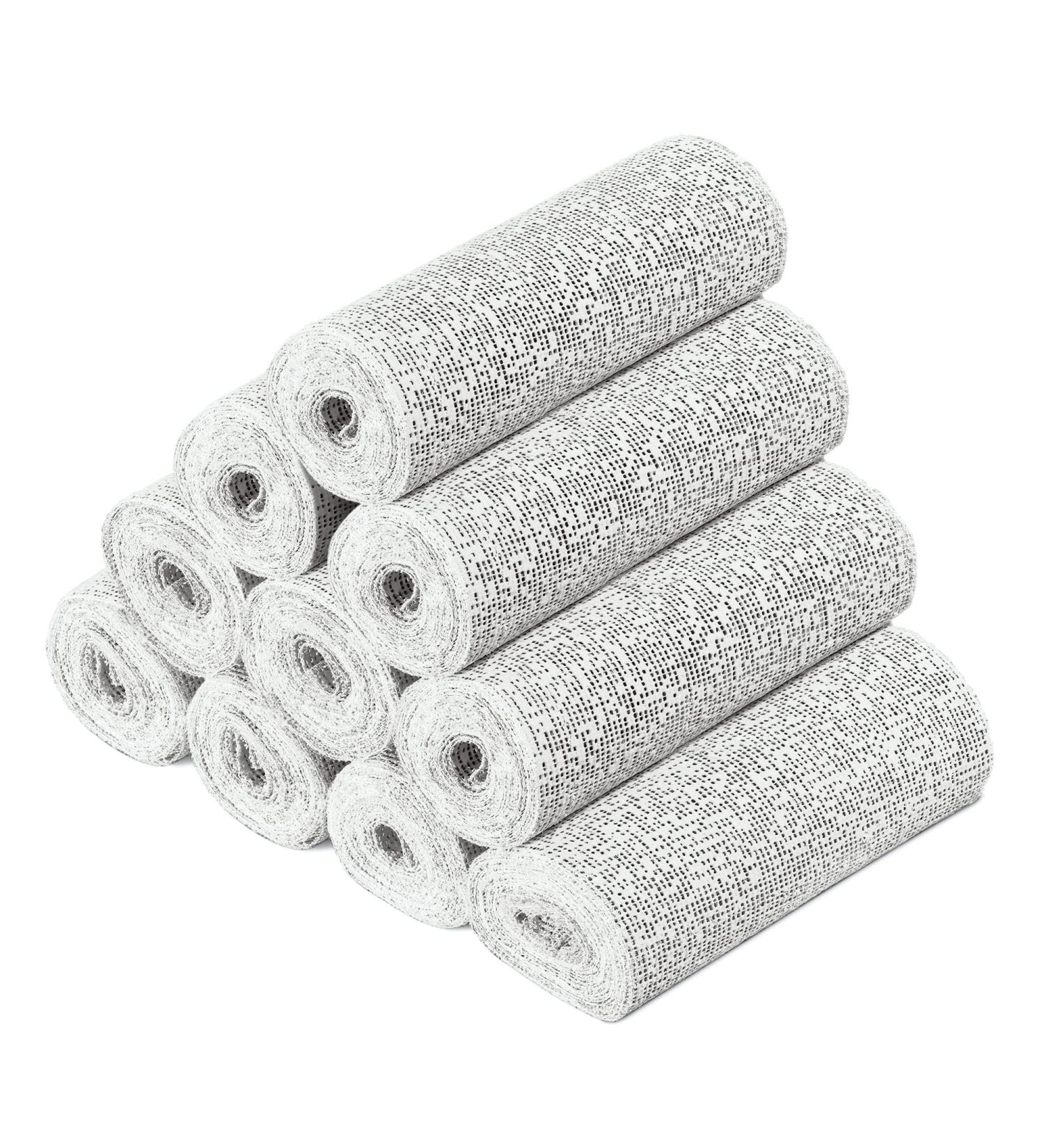 Navaris Plaster Cloth Rolls - Pack of 10 Gauze Bandages for Body Casts and Craft Projects - 6 x 118 White Wrap Strips - Buy Online on GoSupps.com
