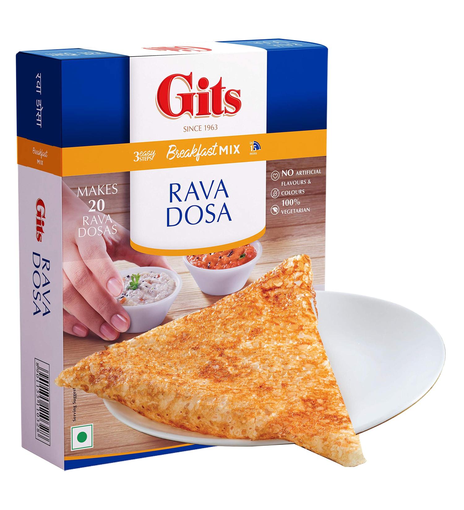 Gits Breakfast and Snack Mixes (Rava Dosai) 200g - Buy Online on GoSupps.com