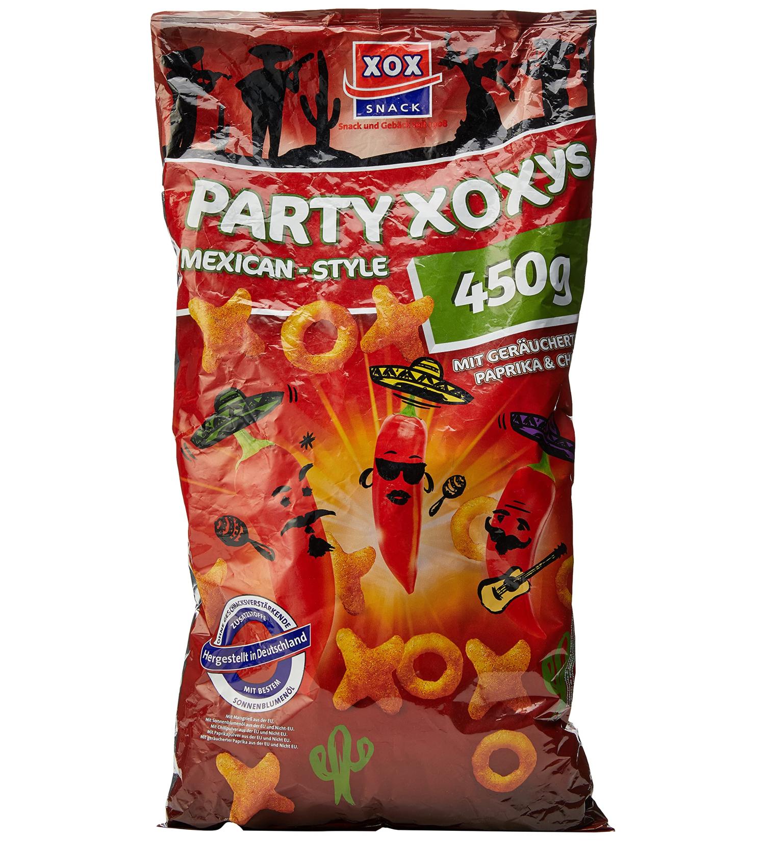  XOX Geb ck XOX Party Pastries - XOXys Mexican Style 450g - Buy Online on GoSupps.com