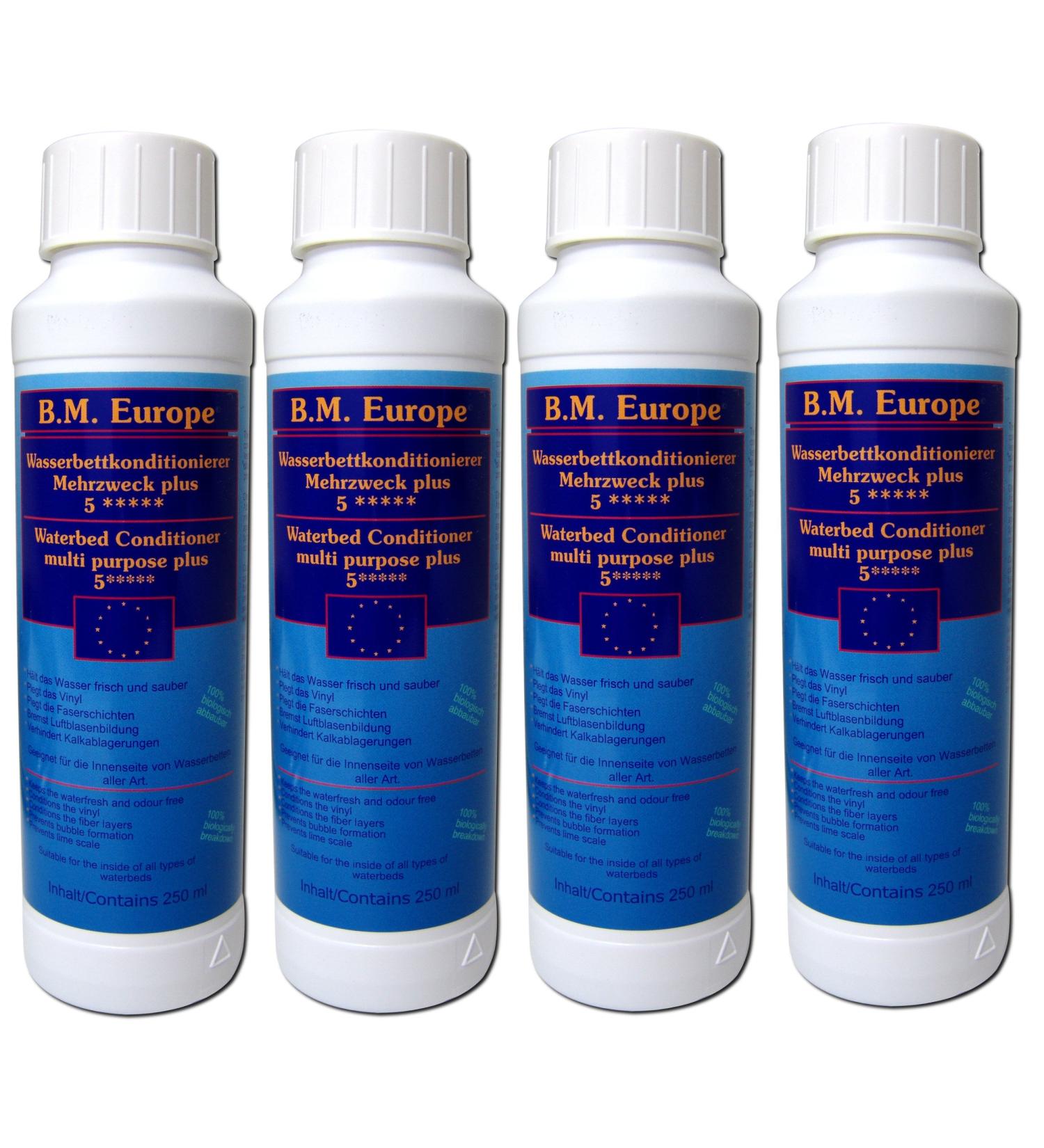 4X 250 ml Conditioner BM Europe Waterbed Softside Hardside