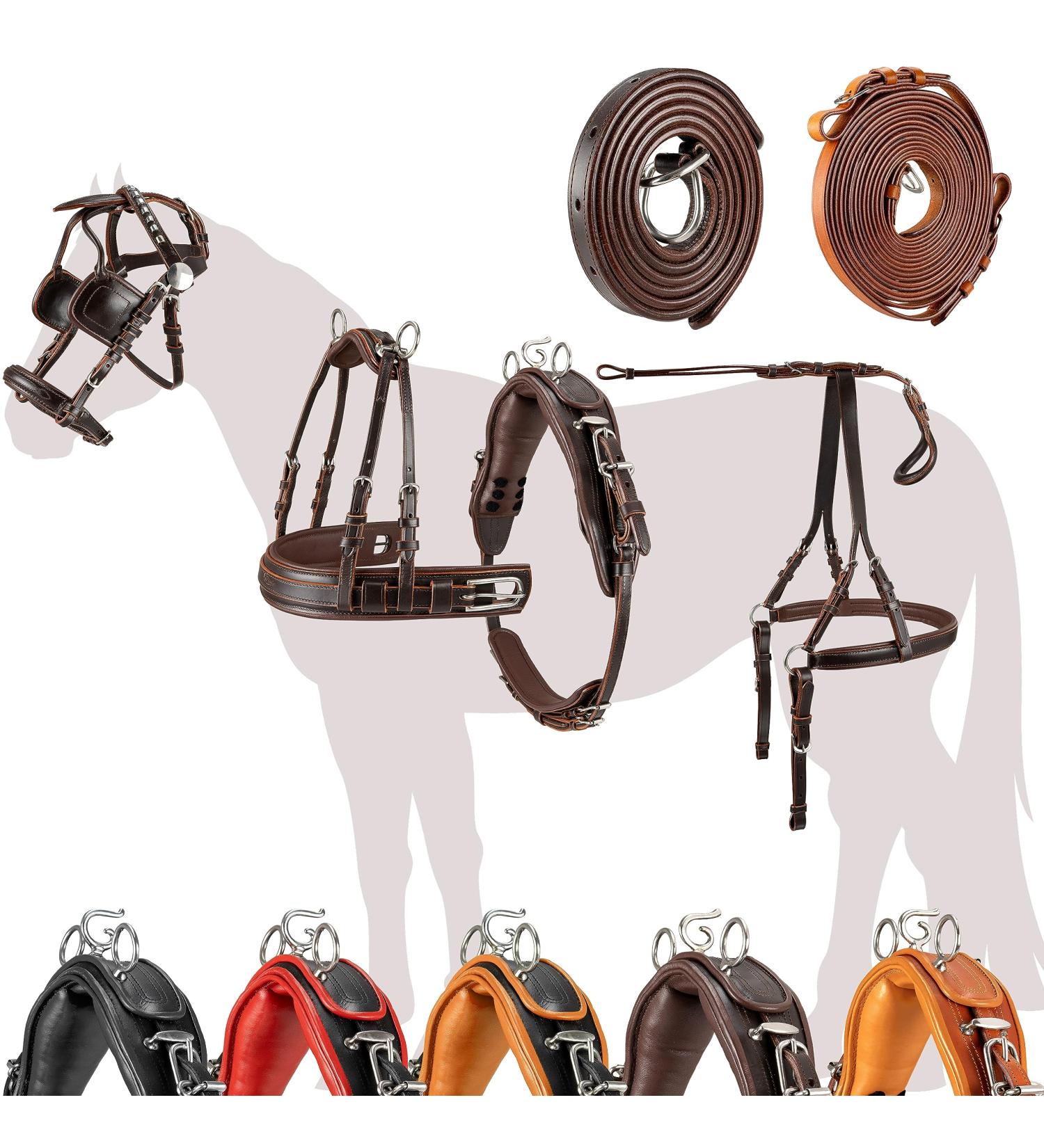 Esposita Single-Chip Professional Carriage Dishes for Shetland Pony & Horse - Perfect for Mini Shetland to XL Cold Blood - Buy Online on GoSupps.com