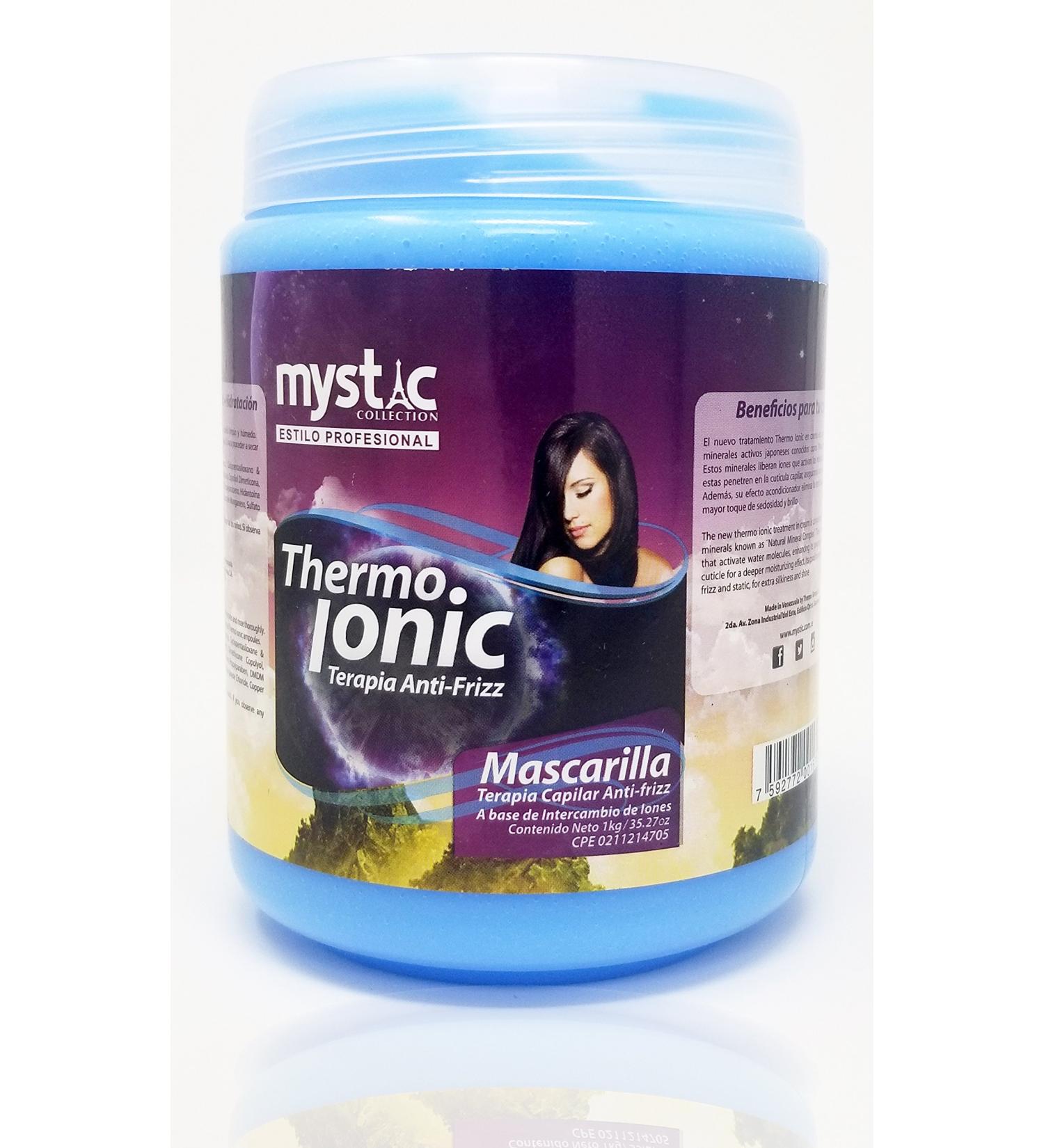 Thermo Group Mystic Ionic Anti Frizz Hair Treatment Mask 35.27 Oz - Smooth & Silky Hair, Reduces Tangles, Enhances Curls - Buy Online on GoSupps.com