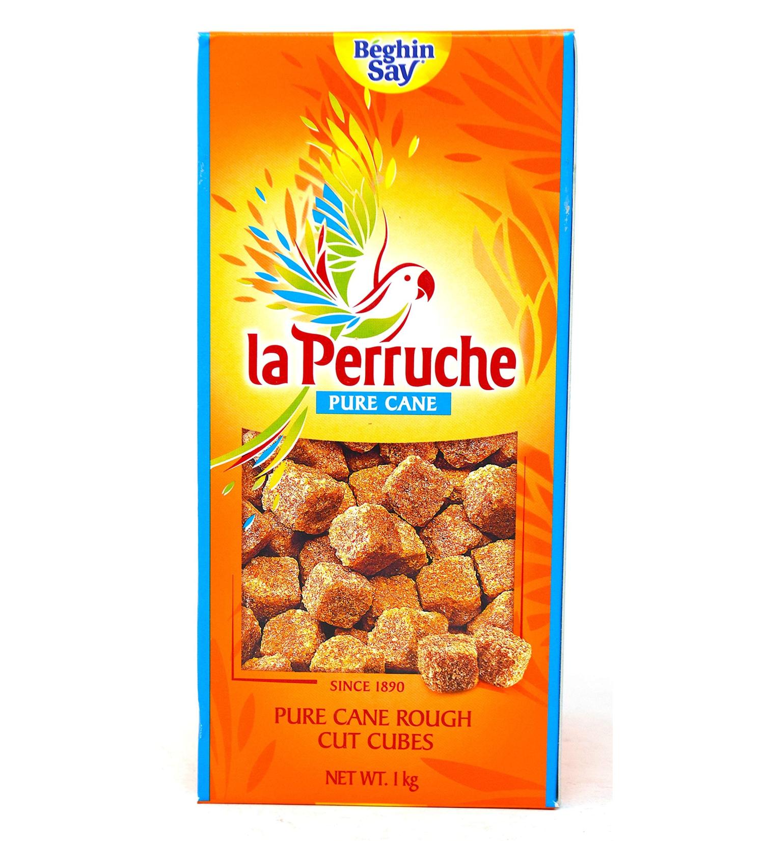 La Perruche Rough Sugar Cubes Brown (1kg) - Premium Quality Natural Sweetener - Buy Online on GoSupps.com
