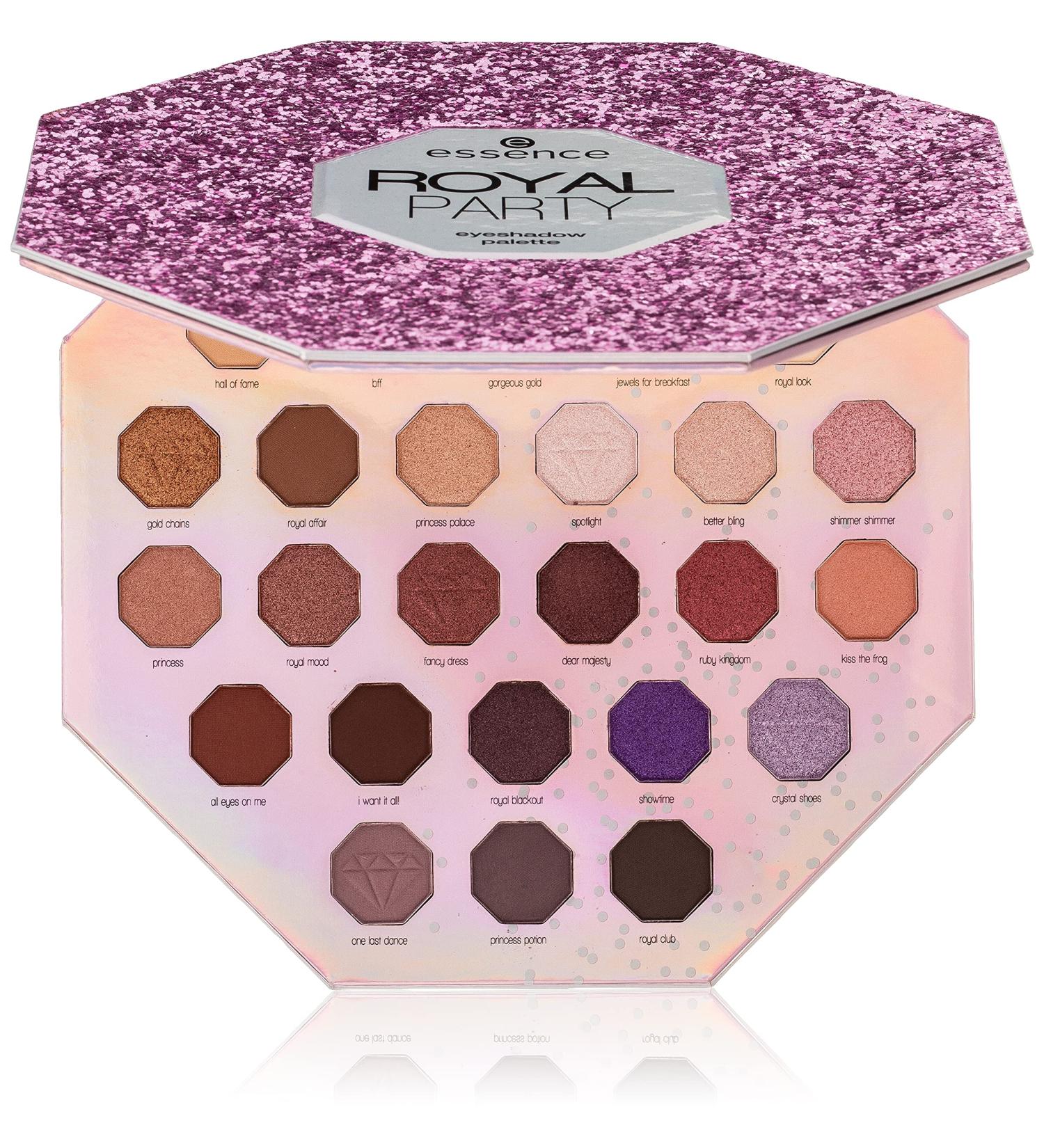 Essence Royal Party Eyeshadow Palette - Berry & Nude Multicoloured (15.4g) | International Shipping - Buy Online on GoSupps.com