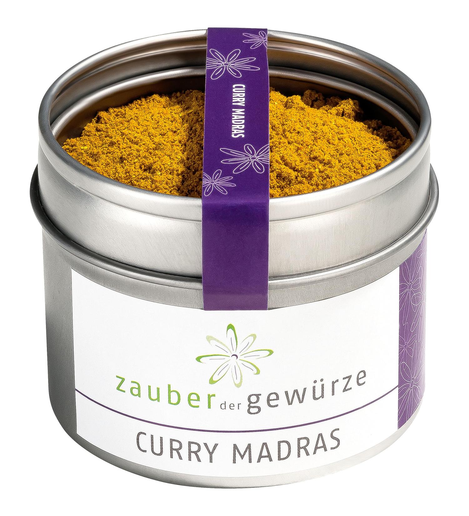 Premium Madras Curry Powder - Authentic Indian Spice Mix for Sauces & Pastes - 50g Aroma Box - Buy Online on GoSupps.com