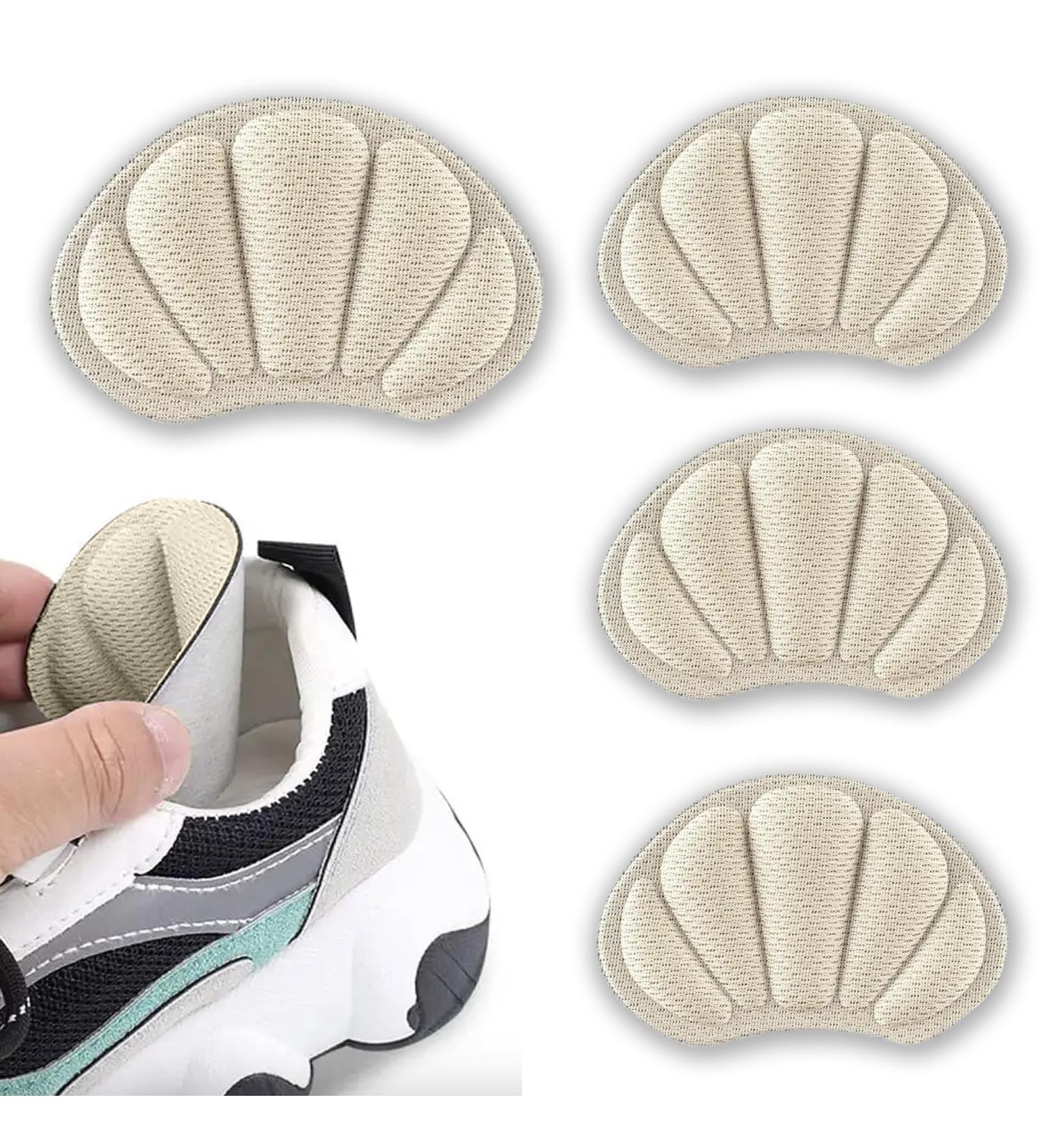 Unel Heel Grips 2 Pairs - Shoe Heel Pads for Blister Prevention - Beige - Buy Online on GoSupps.com