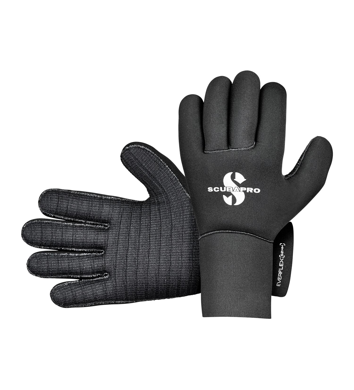 ScubaPro 5mm EverFlex Gloves black Medium
