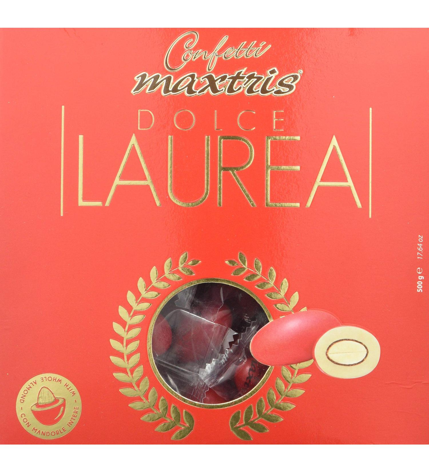  Dolci Aveja Aveja Confetti Maxtris Dolce Laurea Red Sweets - 2000 g - Buy Online on GoSupps.com