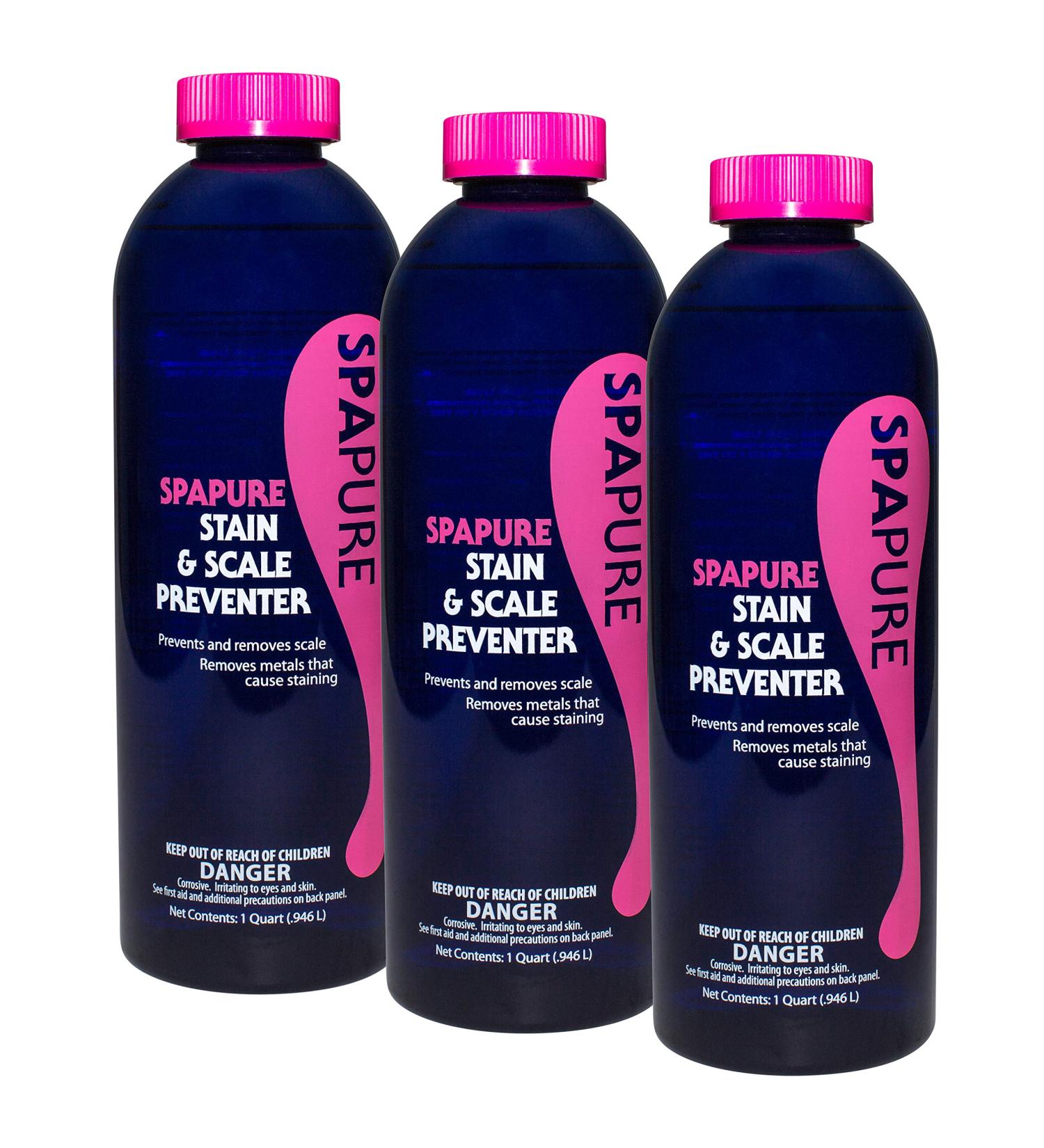 SpaPure Stain & Scale Preventer (1 qt) (3 Pack)