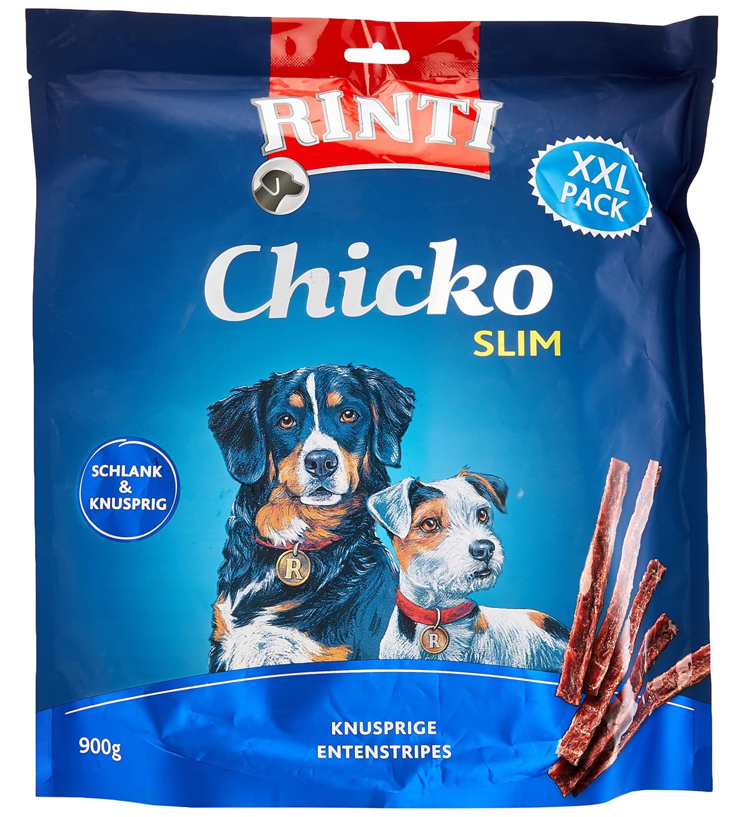 RINTI Chicko Slim Duck XXL Pack - 900g Premium Single Duck Treat for Dogs - International Shipping Available - Buy Online on GoSupps.com