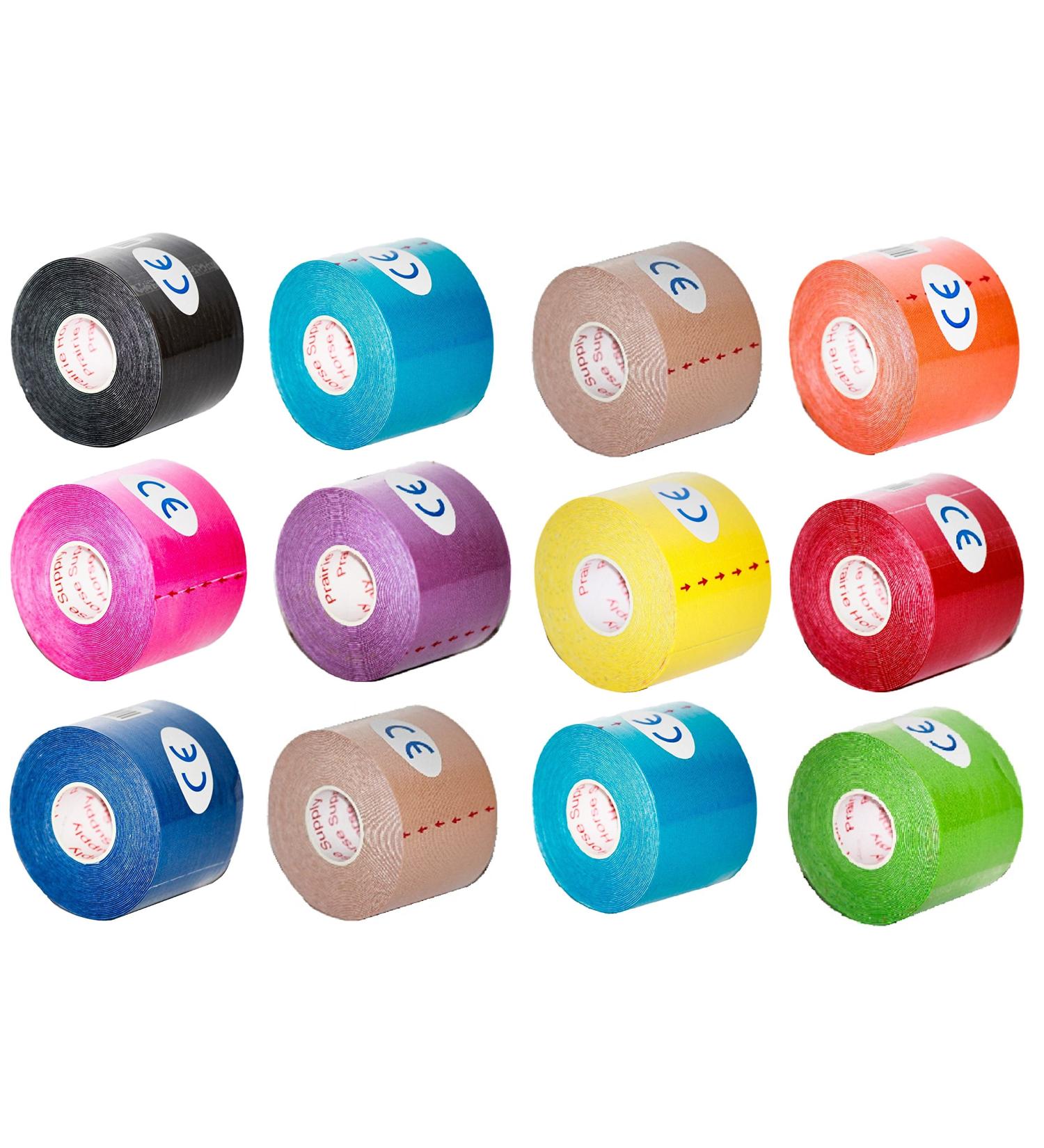 Kinesiology Tape Pro 2 Rolls - Athletic Waterproof Muscle Support Tape for Athletes - 2 x 16.4ft - Beige - Buy Online on GoSupps.com