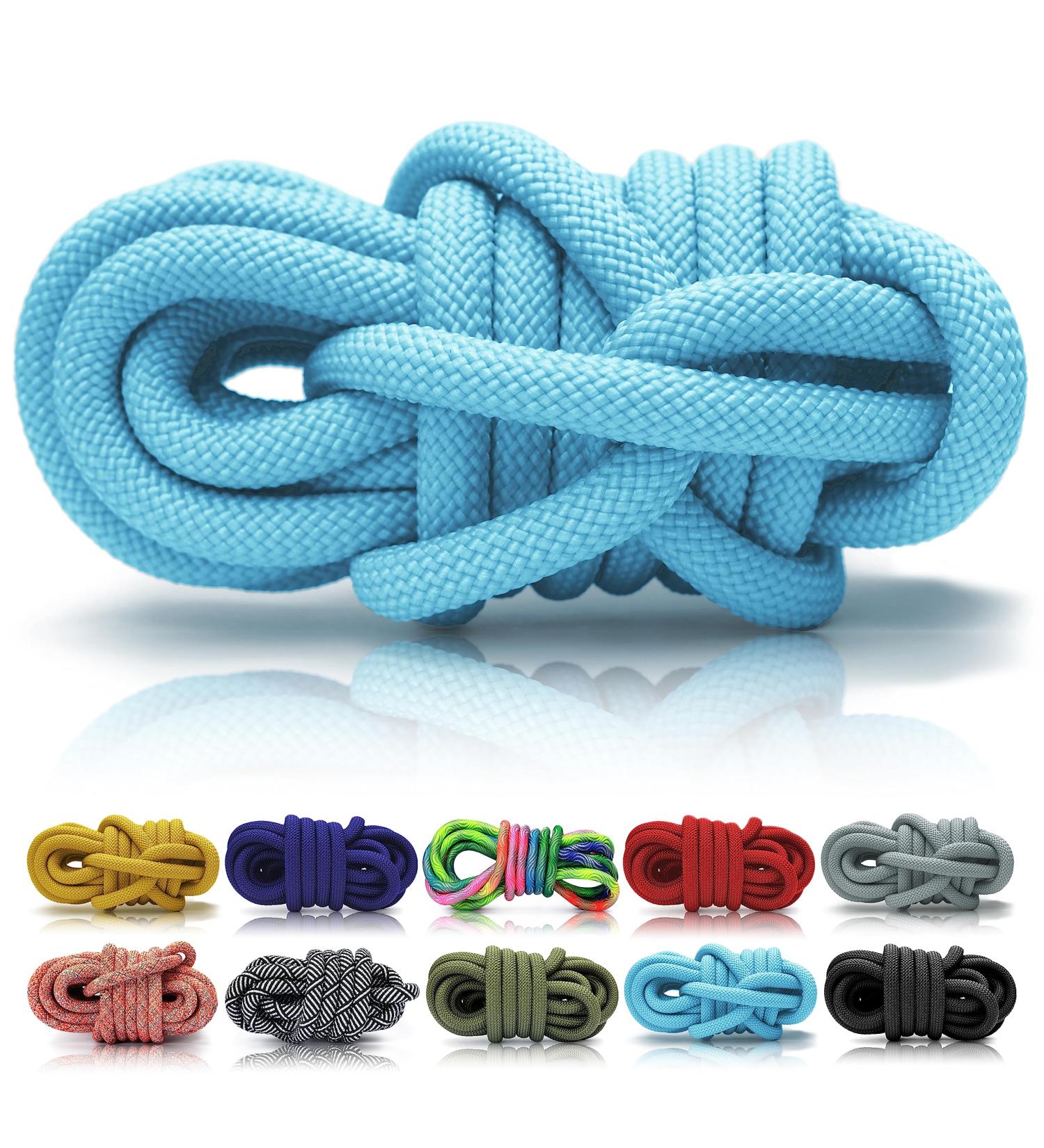 Shop Allesoo 5m Pastel Blue Polypropylene Rope | Durable Dog Leash & Collar | 10mm Thickness for Tazaks - Buy Online on GoSupps.com