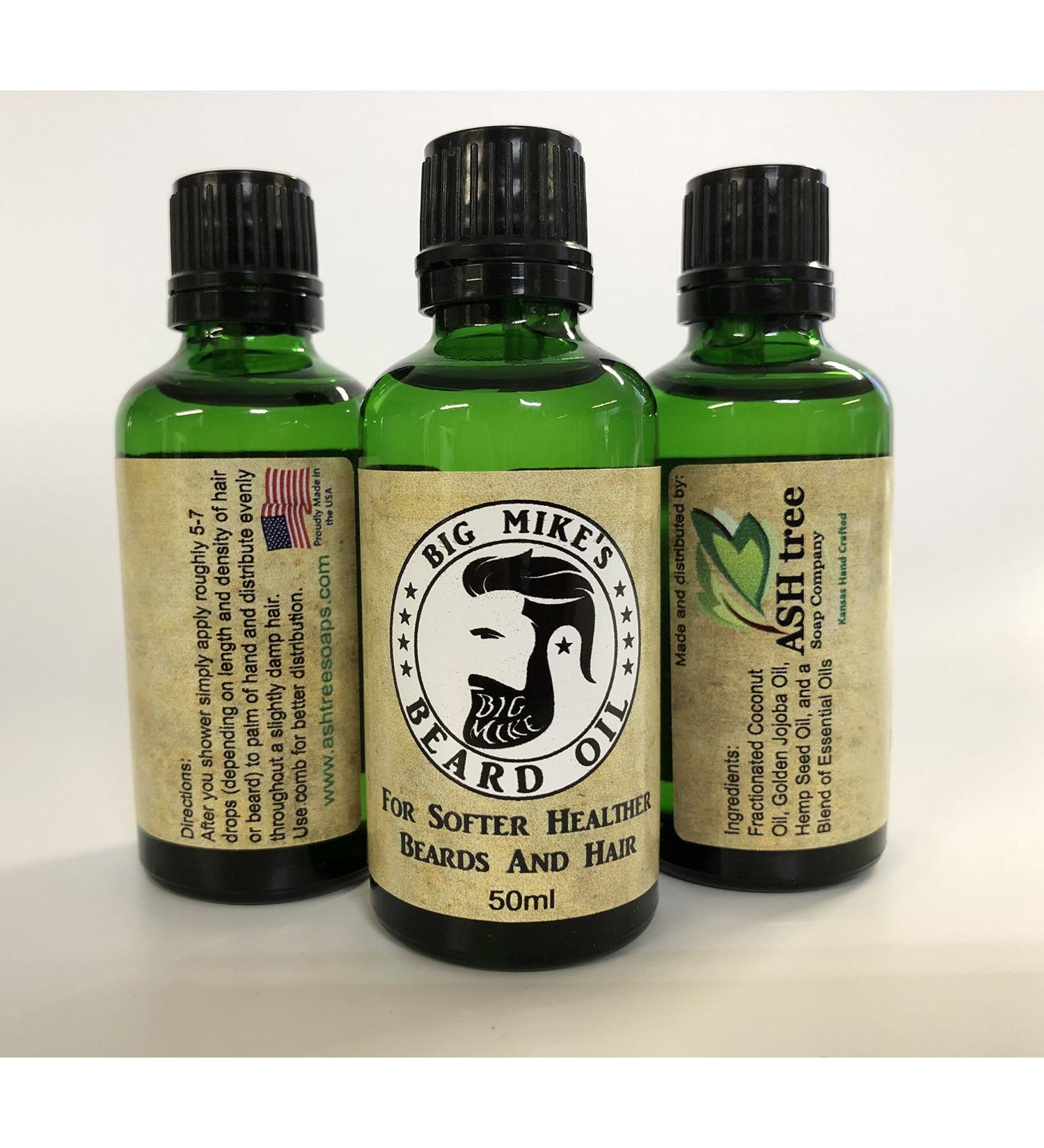 Big Mike Beard & Hair Conditioning Oil - 50ml | Premium Grooming for Men | International Shipping - Buy Online on GoSupps.com
