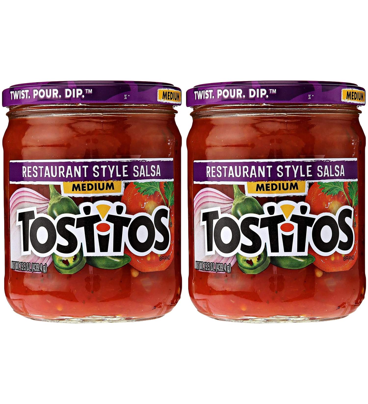 Tostitos Salsa Restaurant Style Salsa – Taille M, 440 ml Lot de 2
