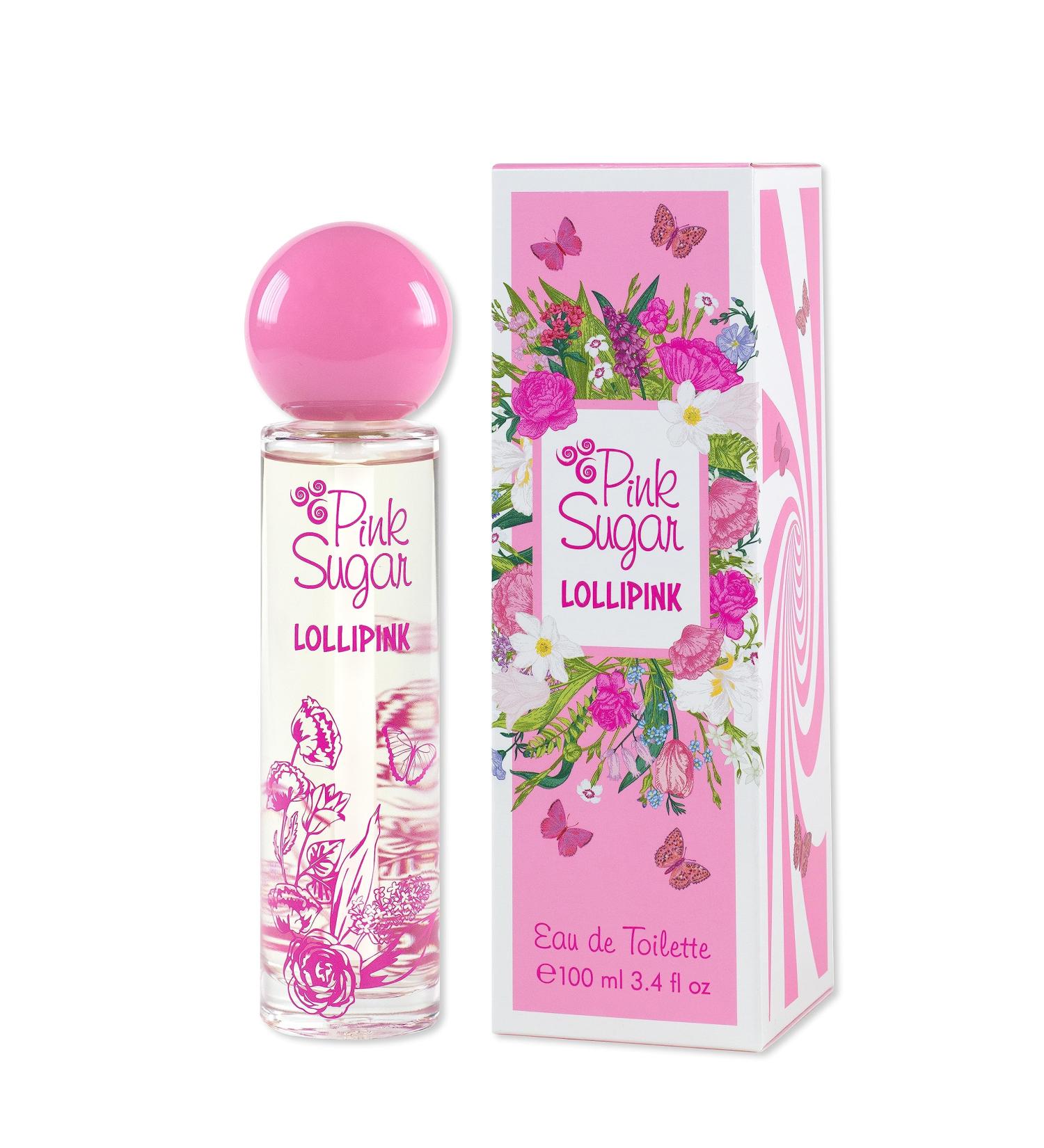Pink Sugar Lollipink Eau De Toilette Perfume for Women Fruity Floral Scent Sweet Notes of Apple Rose and Vanilla Feminine Sophisticated Long Lasting 3.4 Fl Oz - Buy Online on GoSupps.com