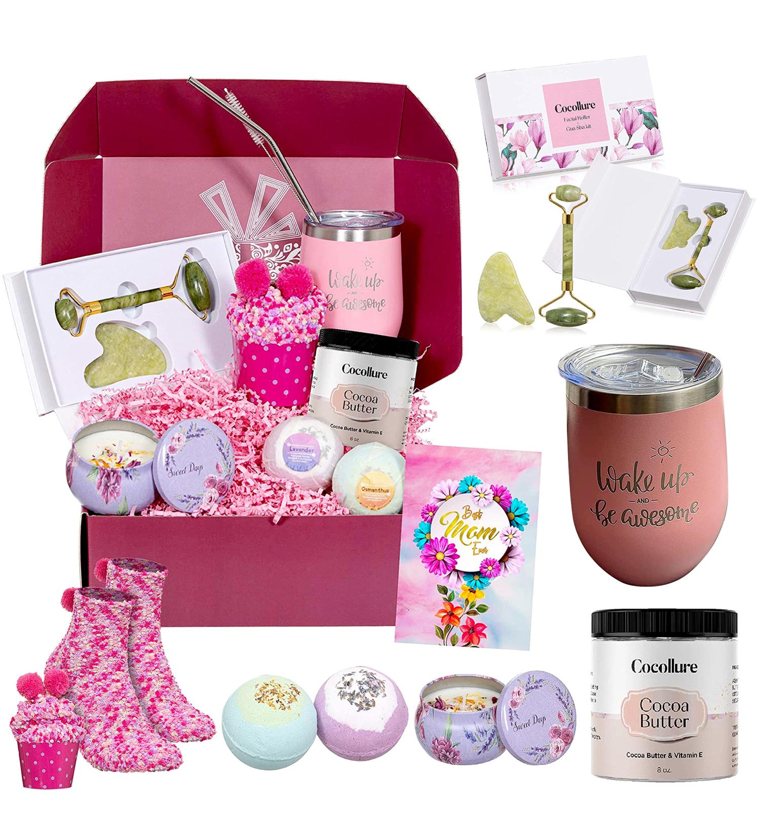 Premium Spa Gift Set for Moms: Best Mother's Day & Birthday Gifts - Relaxing Spa Day at Home - Buy Online on GoSupps.com