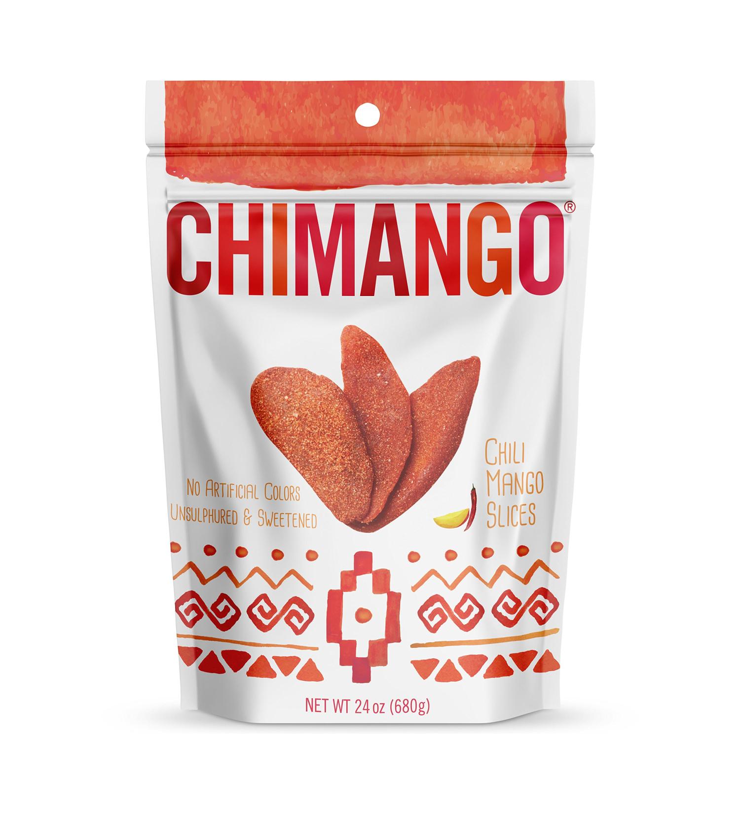 CHIMANGO Chili Mango Slices - 24 oz Spicy Dried Fruit Snacks - Buy Online on GoSupps.com