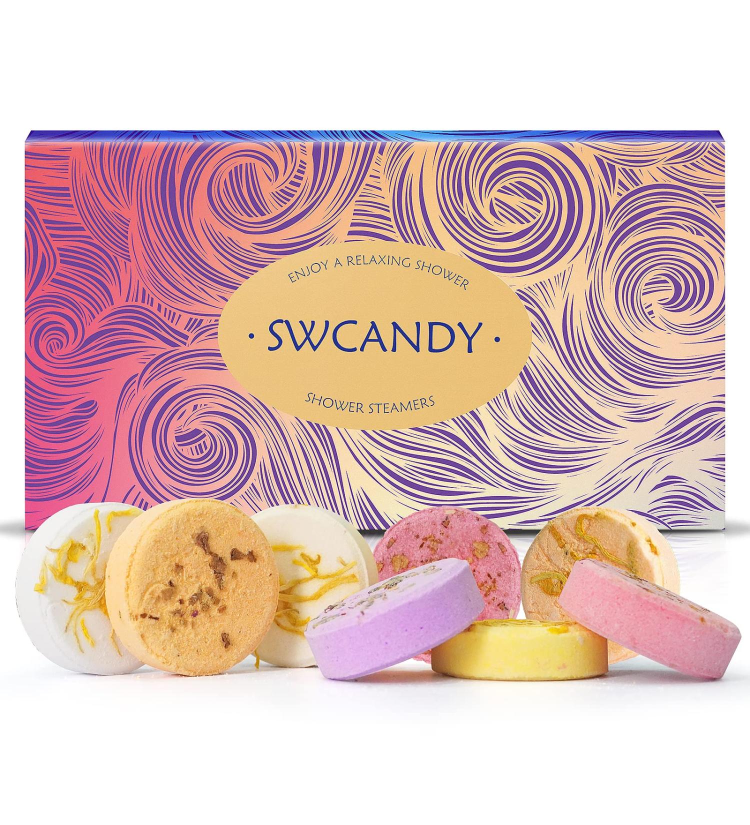 Aromatherapy Shower Steamers: 8-Piece Bath Bomb Gift Set for Mom - Relaxing Essential Oil Shower Bombs for Home Spa Experience - Buy Online on GoSupps.com