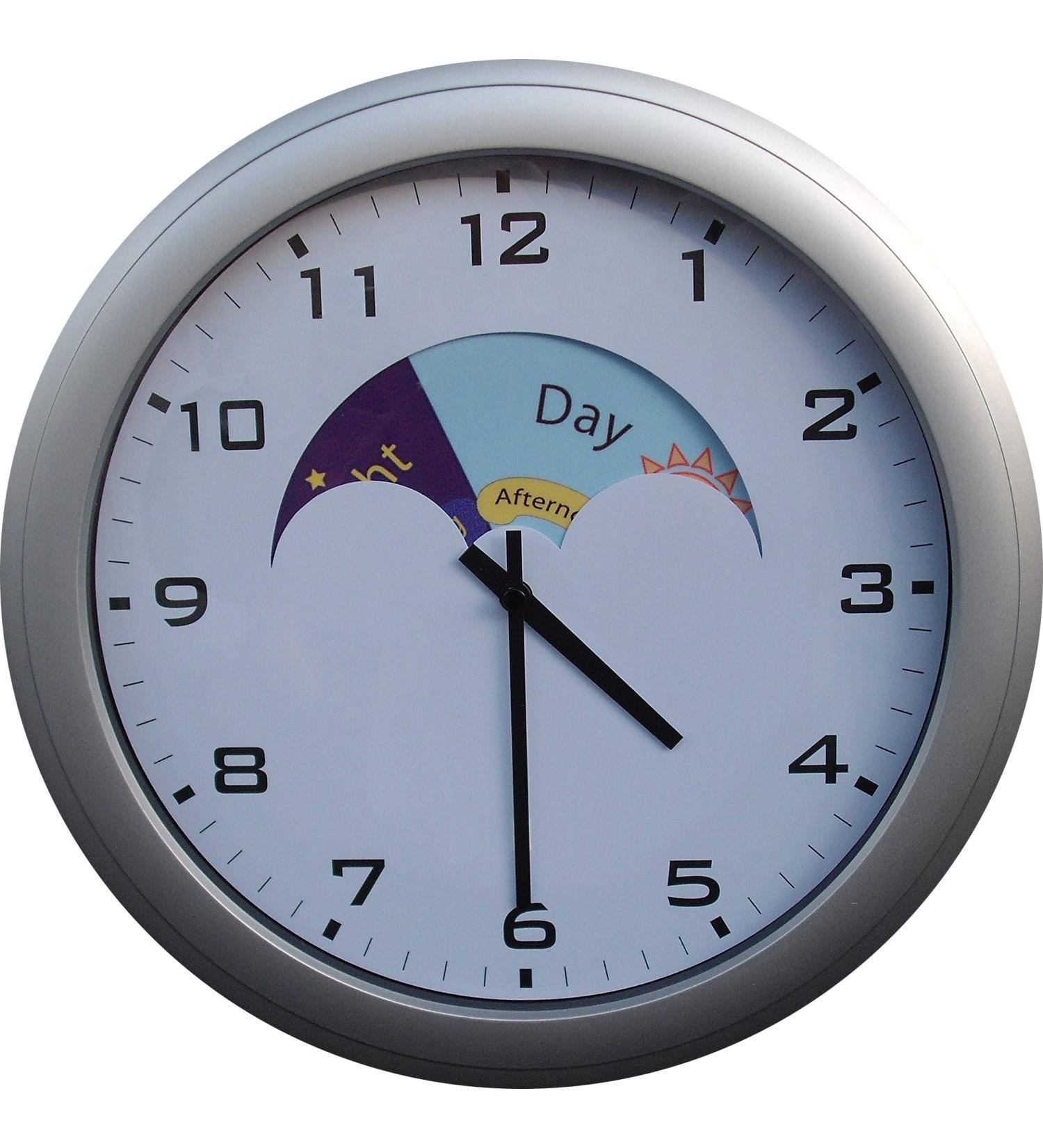 NRS Healthcare Day/Night Graphics Wall Clock