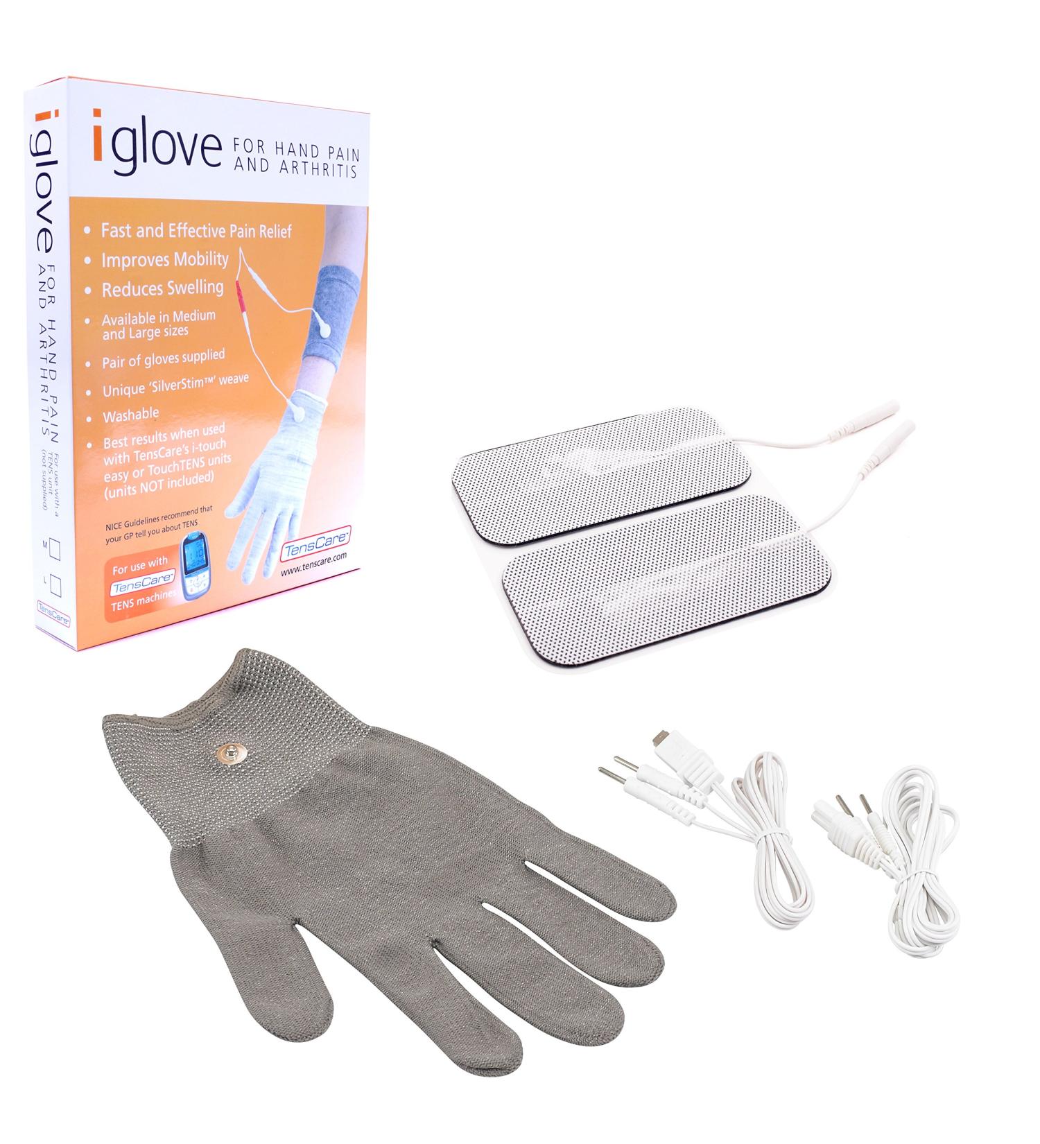 TensCare iGlove - Ultimate Pain Relief for Hands & Arthritis (Medium) | Shop Internationally - Buy Online on GoSupps.com