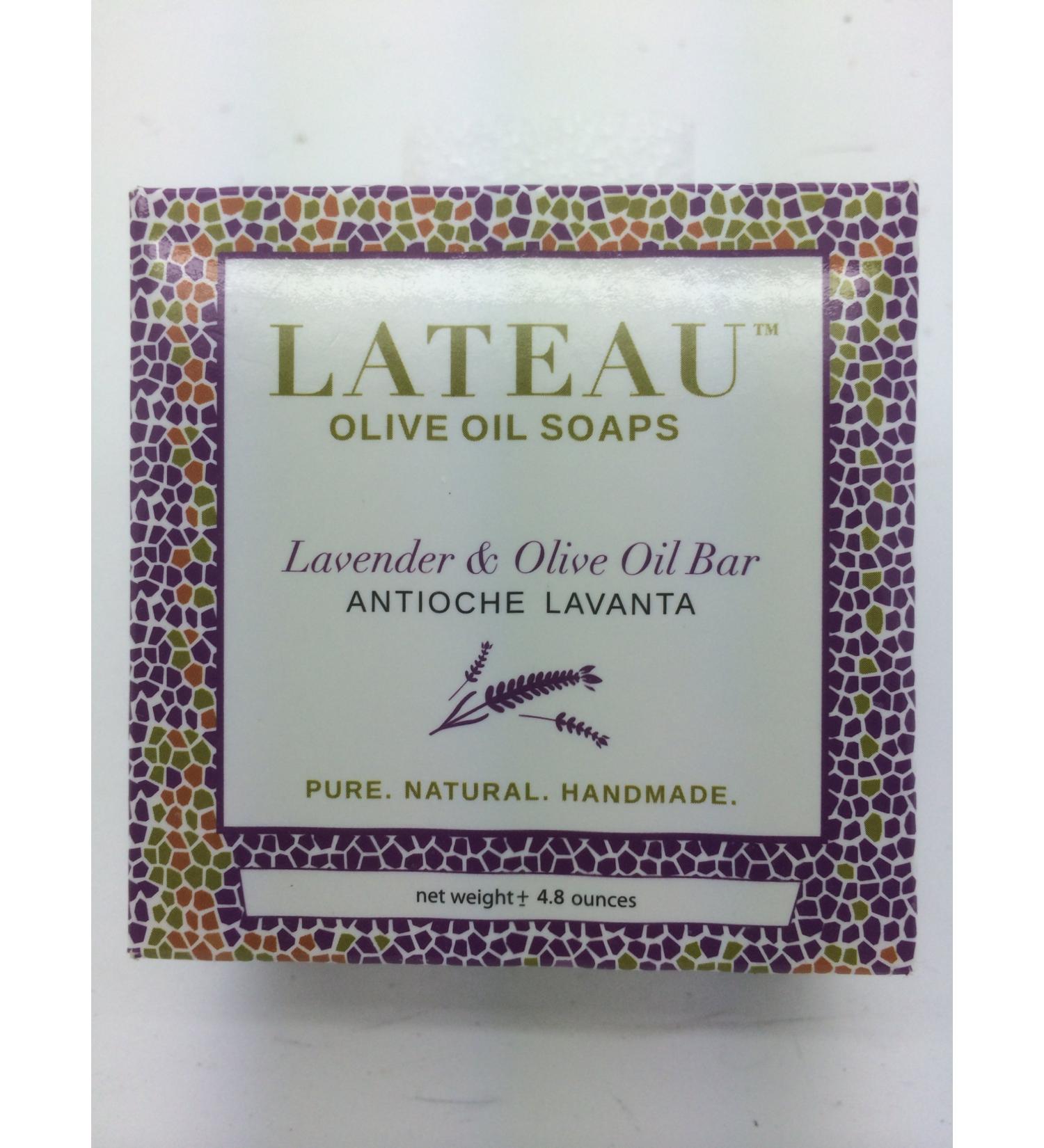 Lavender & Olive Oil Bar Pure Natural Handmade 4.8 Oz