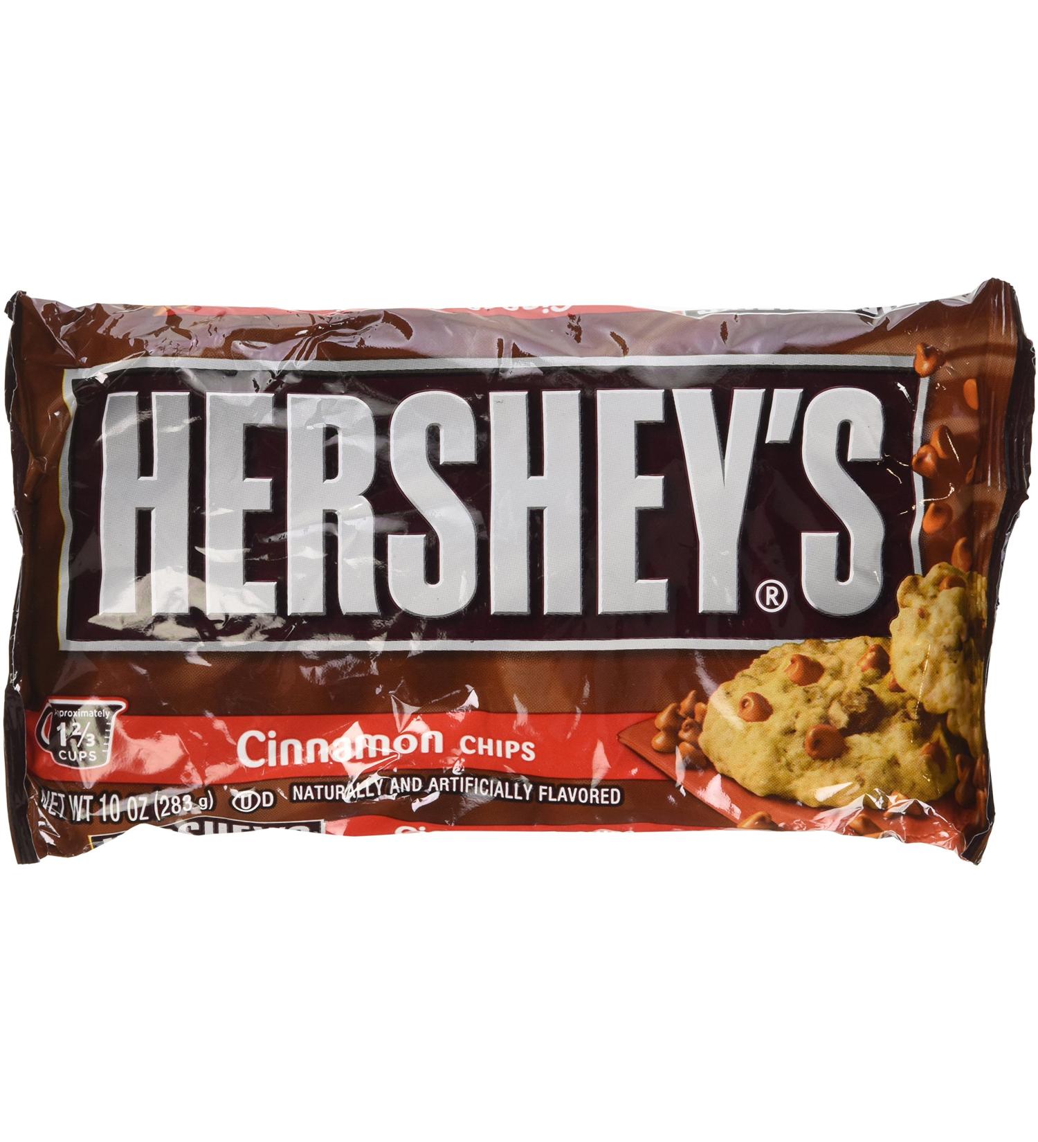 HERSHEY'S Cinnamon Baking Chips - 10 oz - 2 pk: Deliciously Spiced Baking Goodness - Buy Online on GoSupps.com