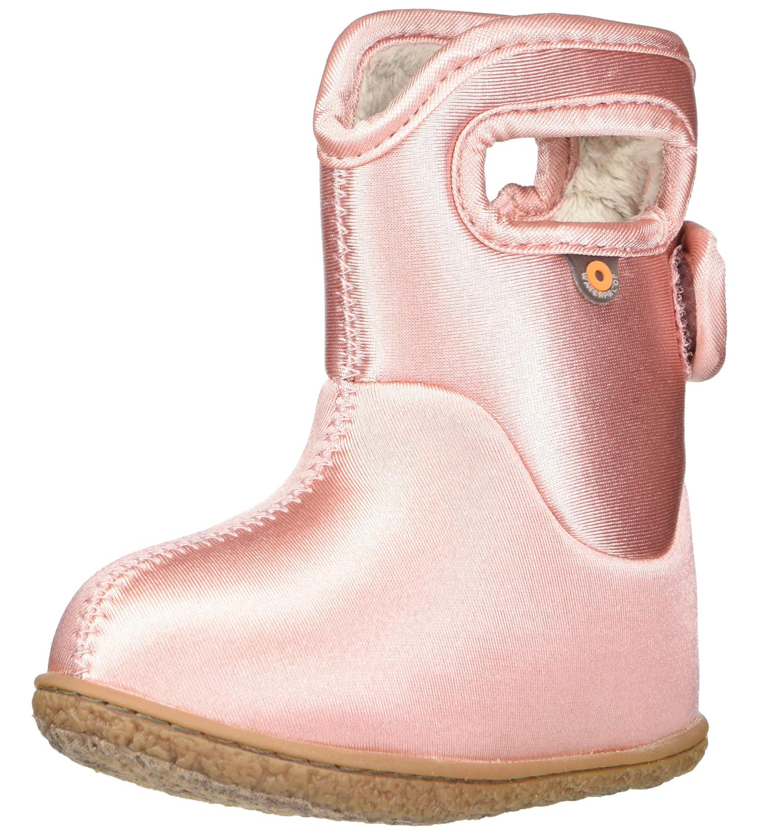 Bogs Baby Wellington Boots Plum Flower Stripe 71565 | Size UK 3-8 | Ballet Pink - Buy Online on GoSupps.com