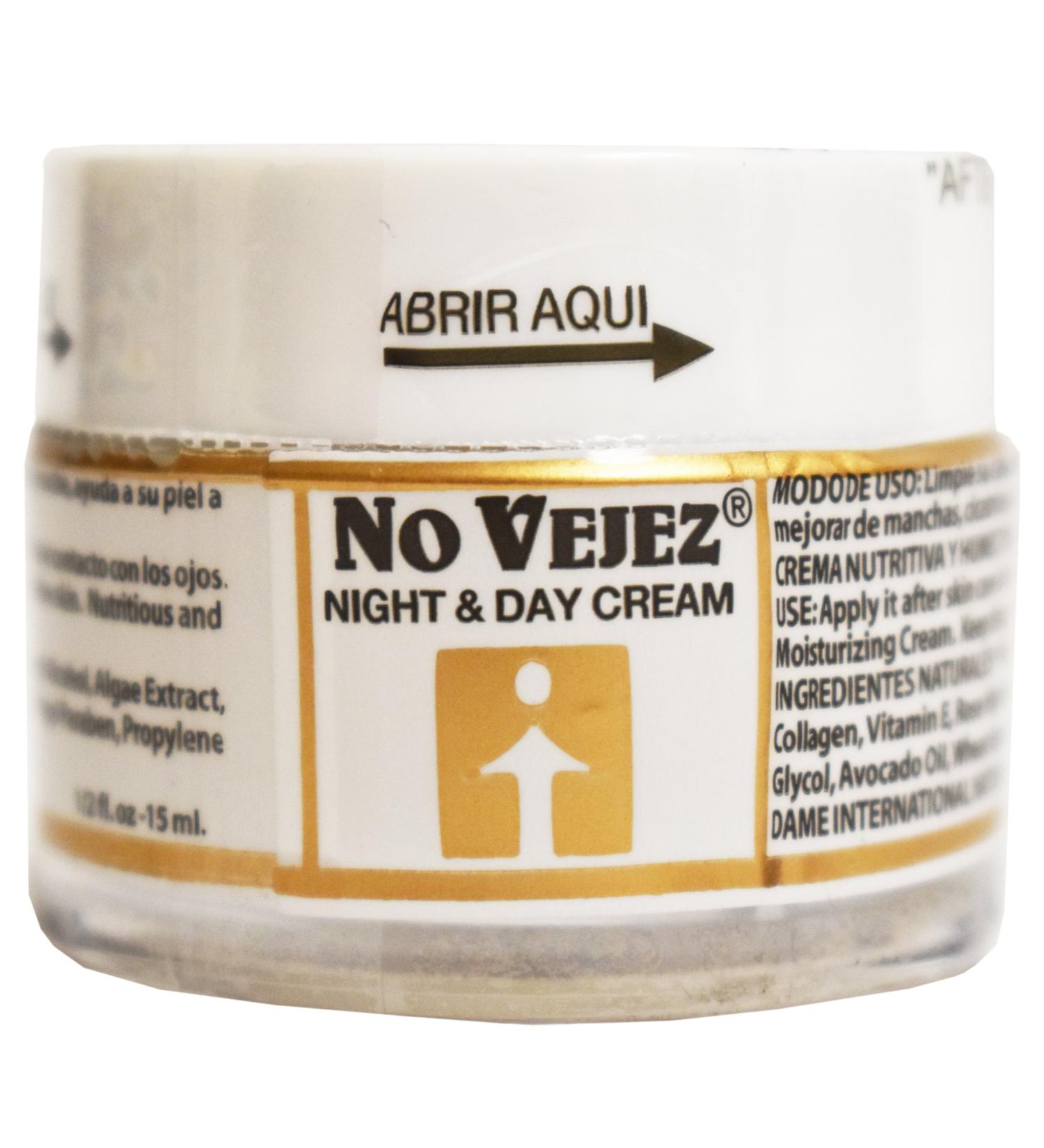 Buy No Vejez Night & Day Cream 2oz - Anti-Aging Moisturizer | Fast International Shipping - Buy Online on GoSupps.com