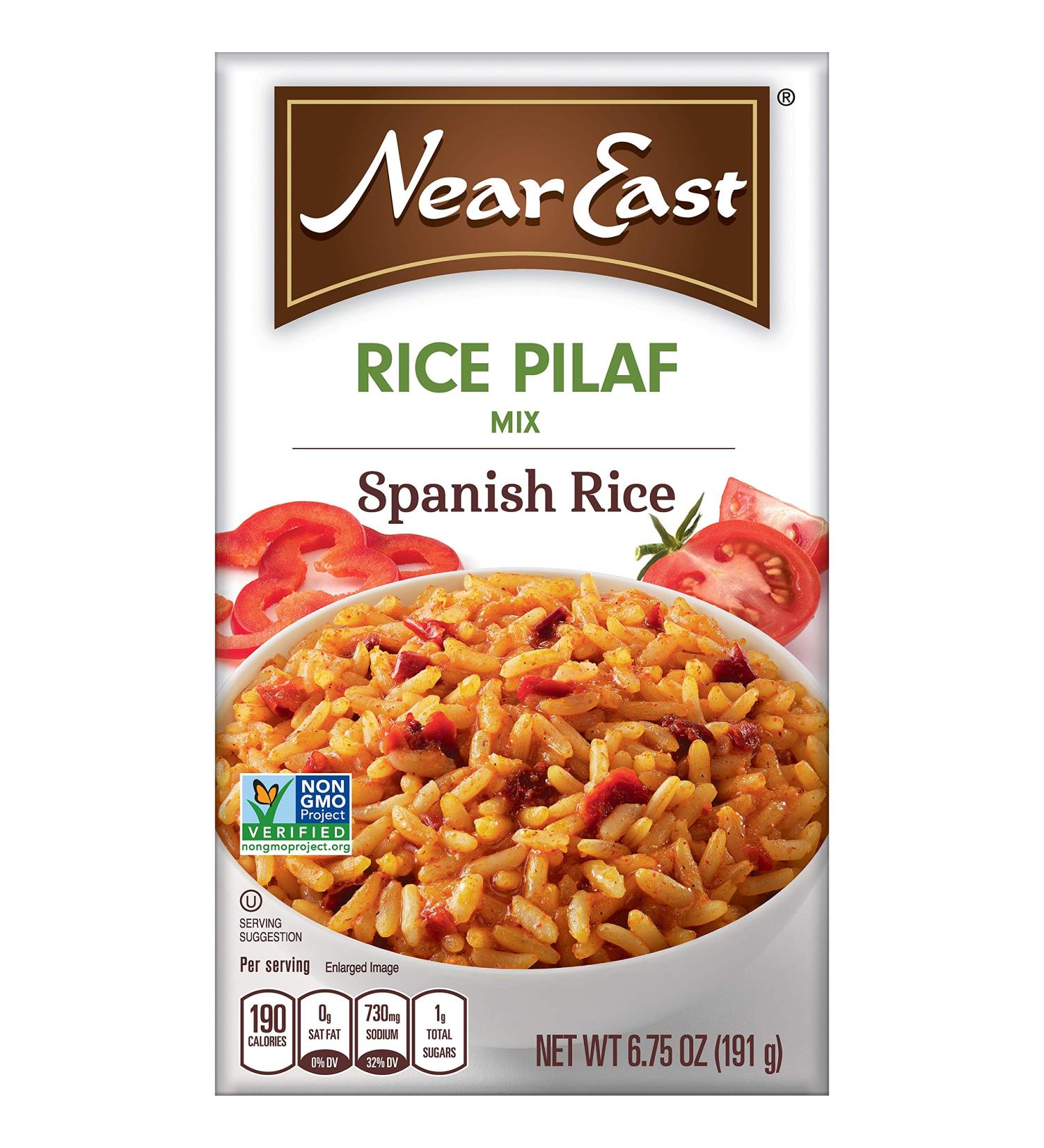 Near East Spanish Rice Pilaf 6.75 oz - Authentic Mediterranean Flavor | Easy to Prepare - Buy Online on GoSupps.com