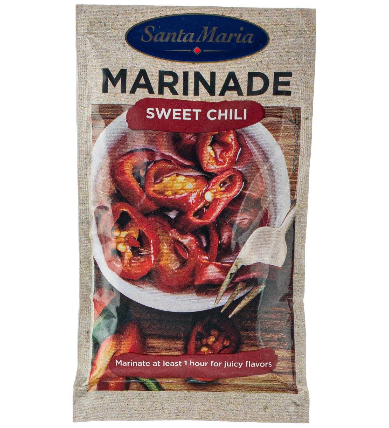 Santa Maria Sweet Chili Marinade for Meat Chicken Fish Seafood 75g - Buy Online on GoSupps.com