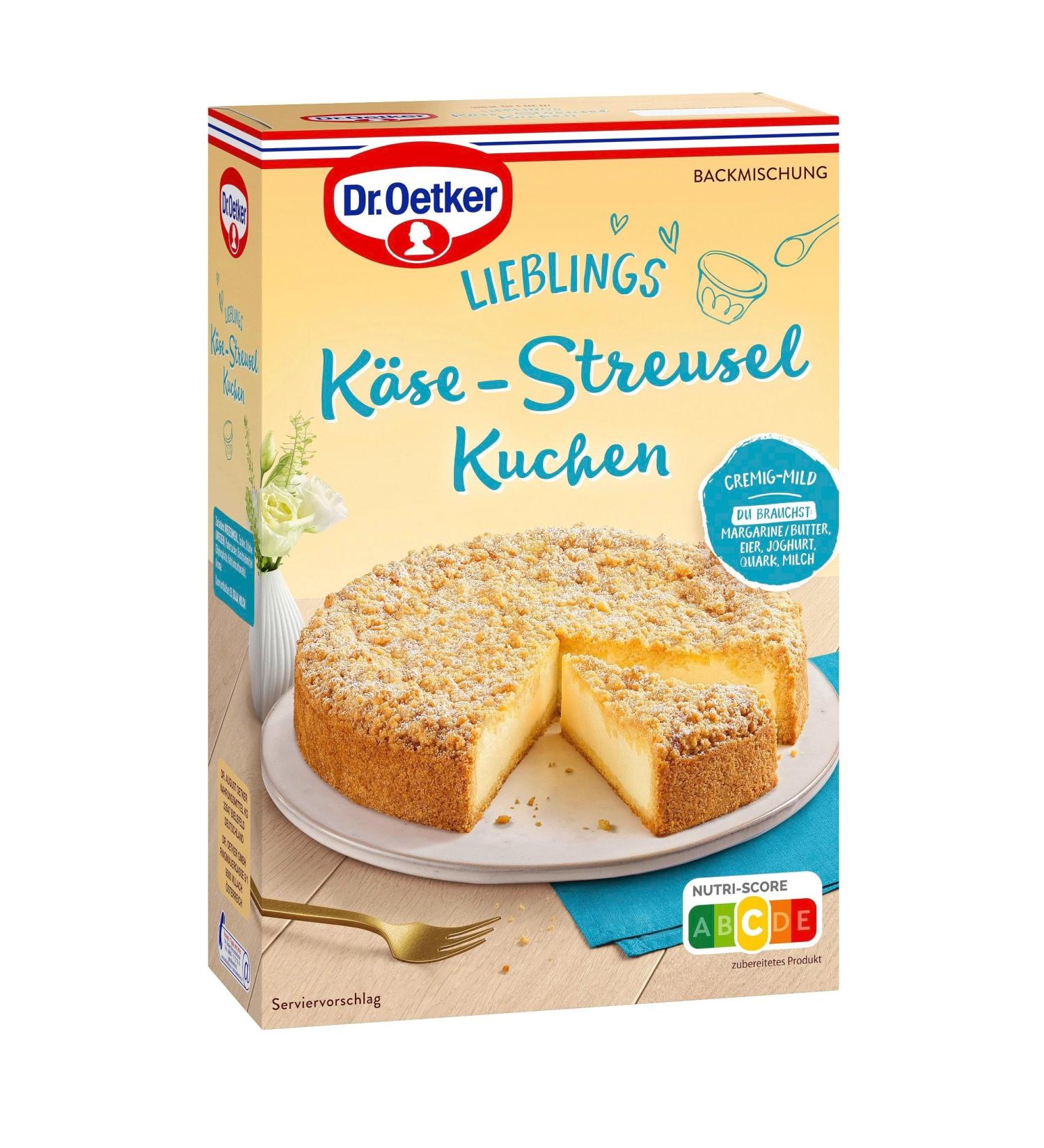 Dr.Oetker Cheese Sprinkles Cake Mix 6-Pack | Creamy Cheesecake Easy Baking 6 x 730 g - International Shipping Available - Buy Online on GoSupps.com