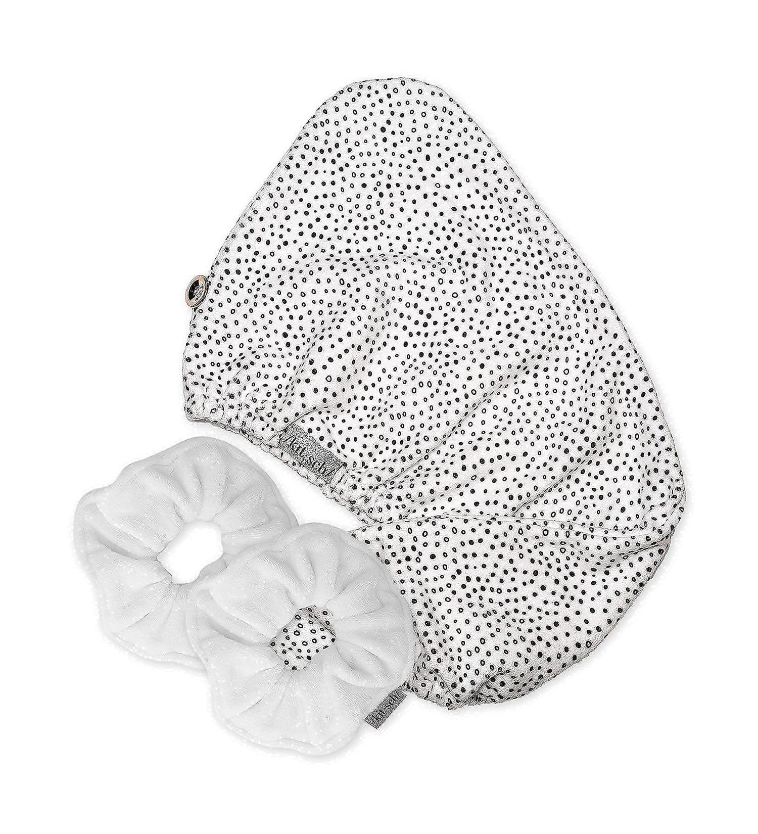 Kitsch Quick Drying Microfiber Hair Towel - Micro Dot Design | 1 Piece - Buy Online on GoSupps.com