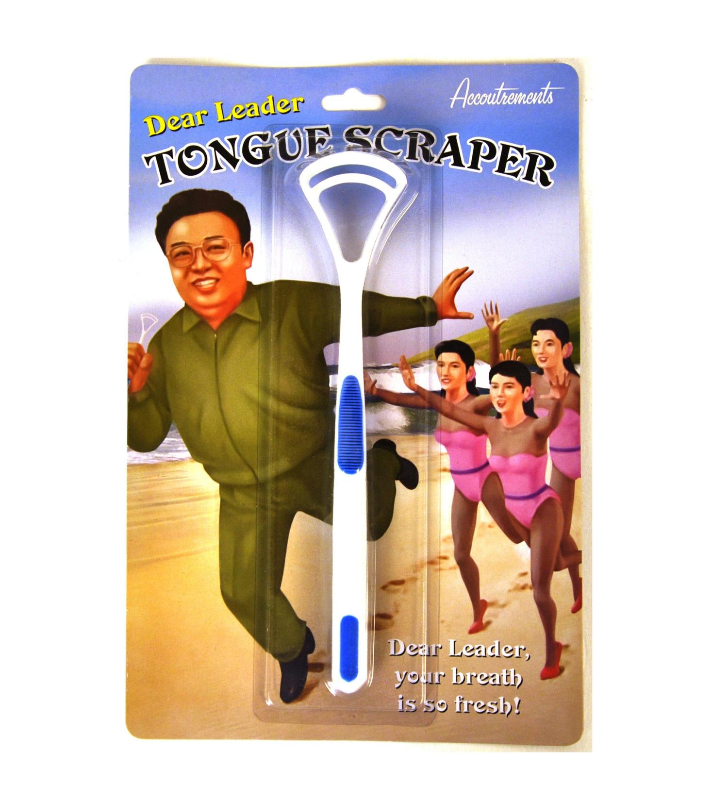 Kim Jong Il Dear Leader Tongue Scraper