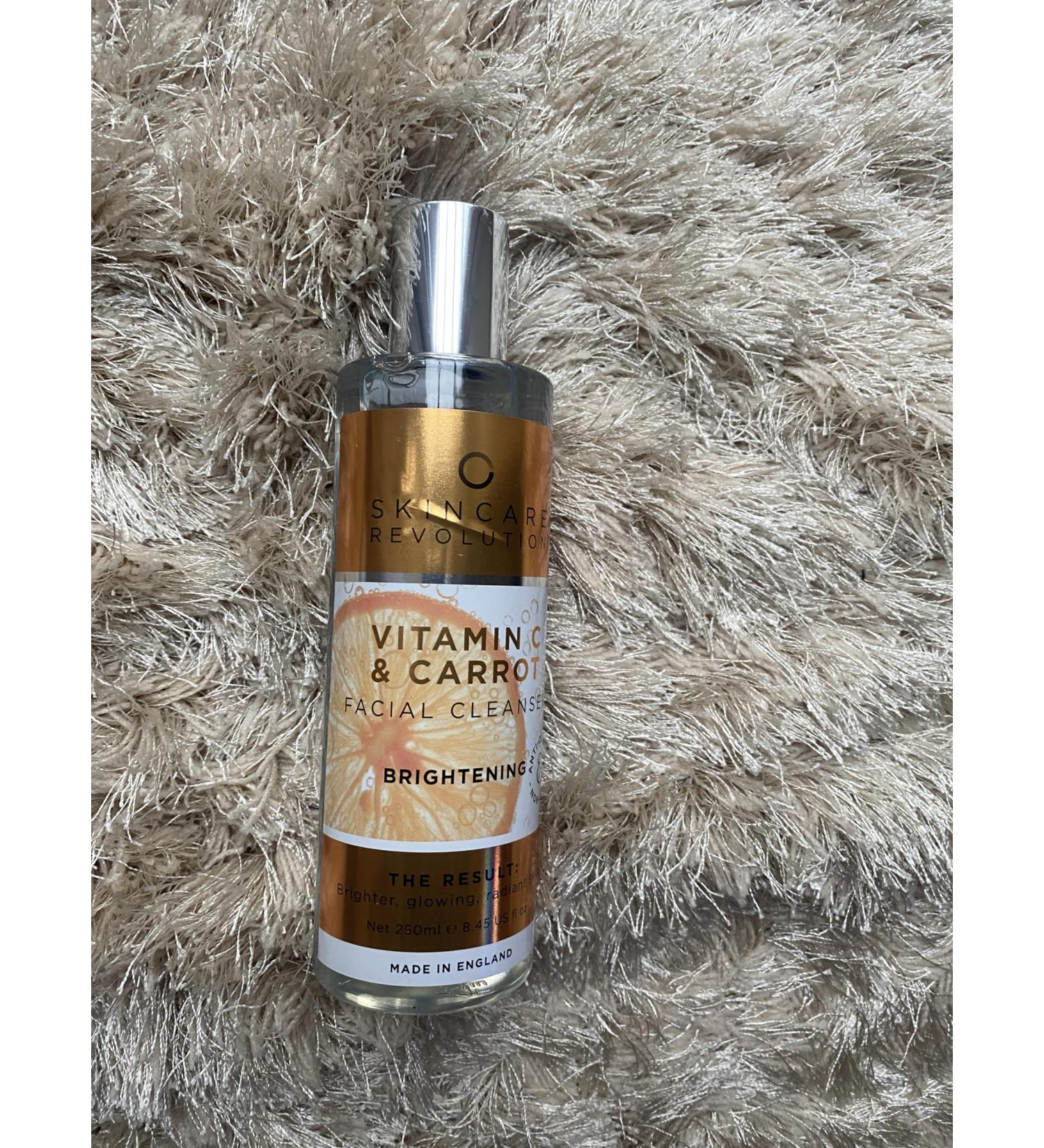 Generic SKINCARE REVOLUTION VITAMIN C & CARROT BRIGHTENING CREAM/SERUM (Vit C & Cattot Facial Cleanser 250ml)