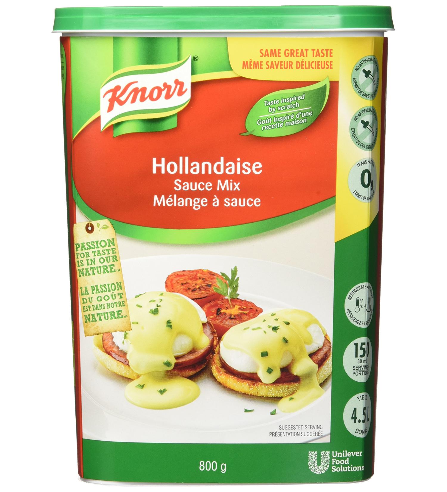 Knorr Ultimate Sauce Mix Hollandaise 800 g Pack of 6 - Buy Online on GoSupps.com