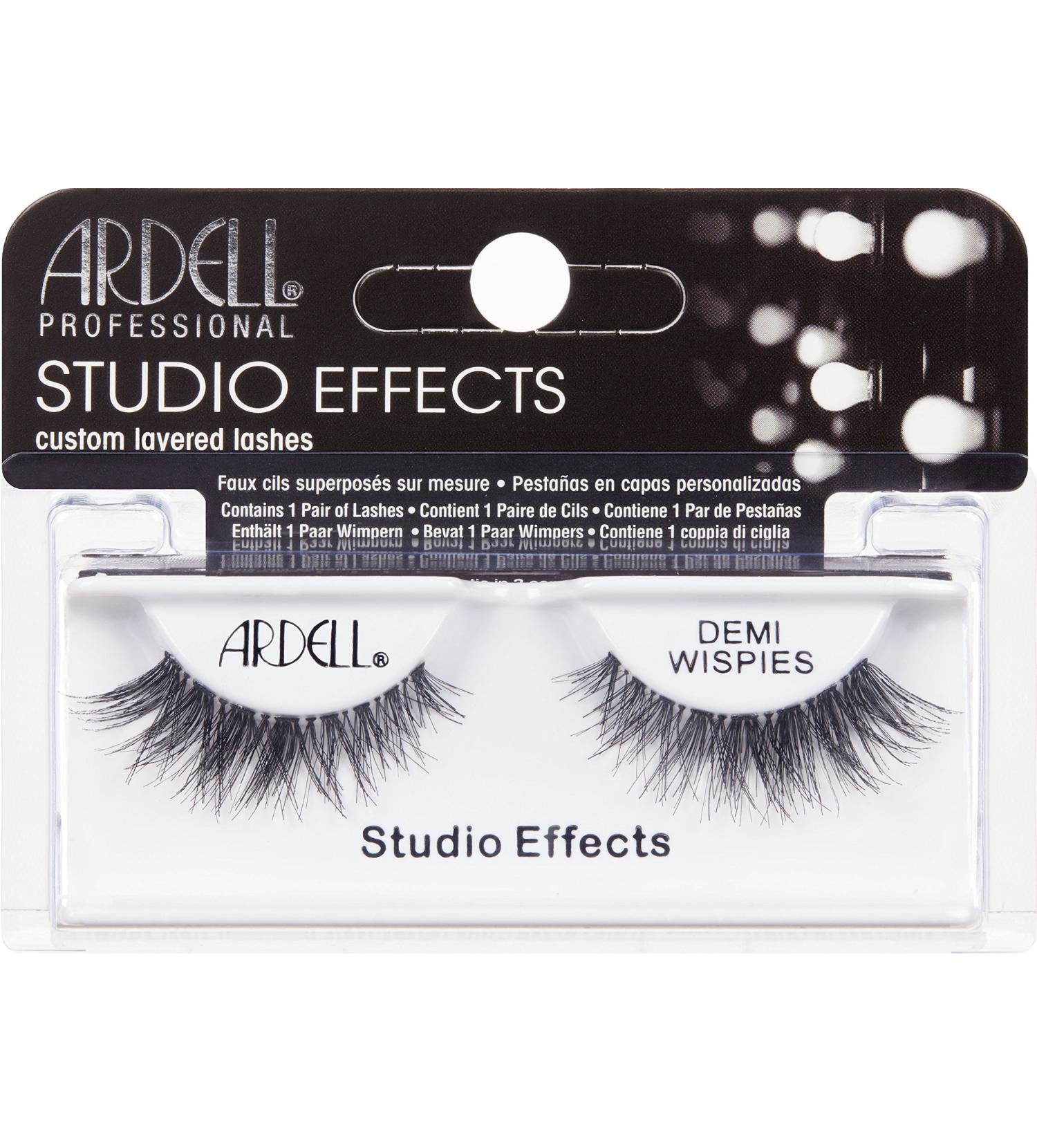 Ardell Studio Effect Demi Wispies Black - Premium False Eyelashes - Buy Online on GoSupps.com