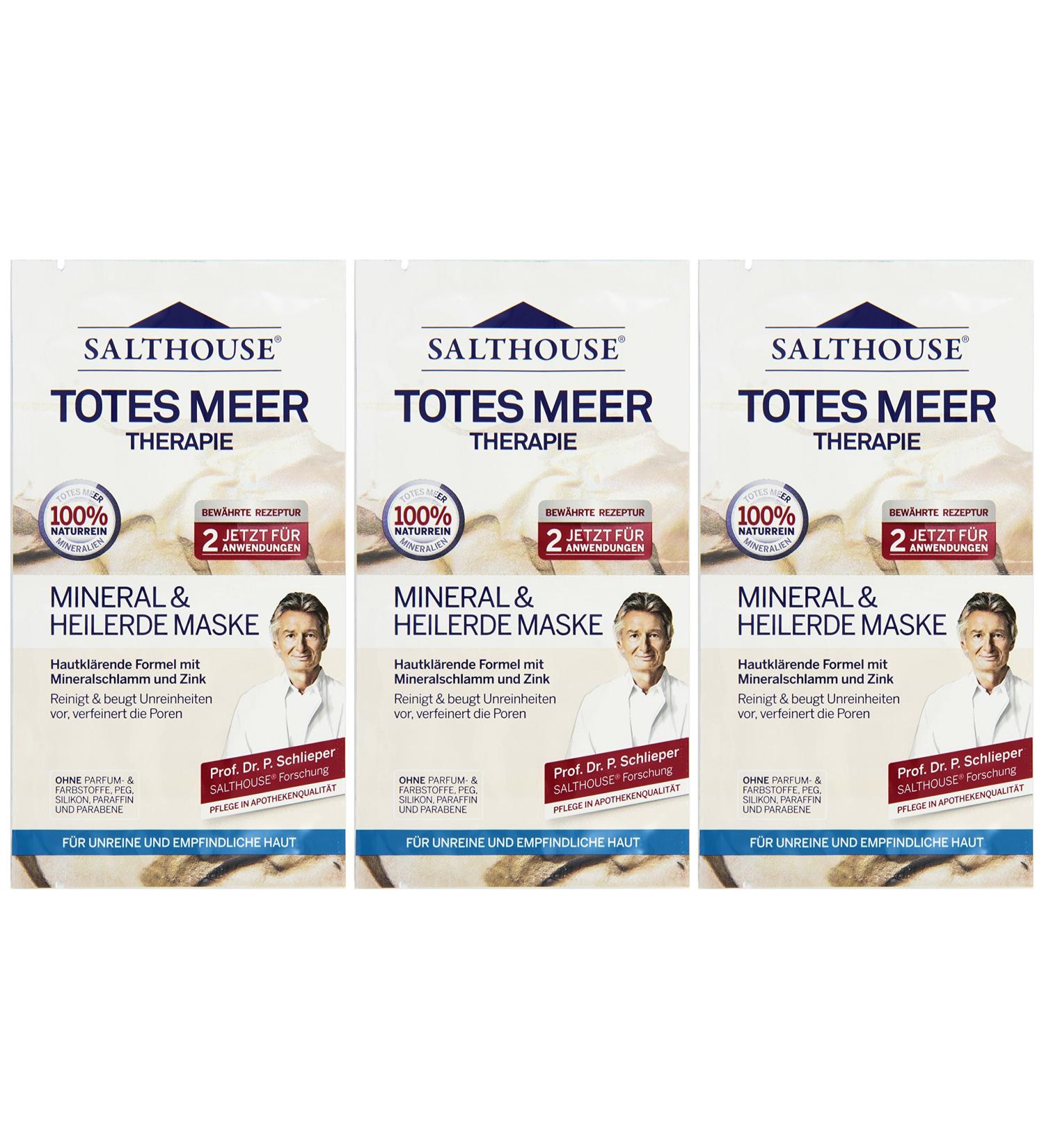  Salthouse Murnauer Salthouse Set of 2 Mineral and Medicinal Clay Masks 2 x 7 ml 2 x 14 ml - Buy Online on GoSupps.com