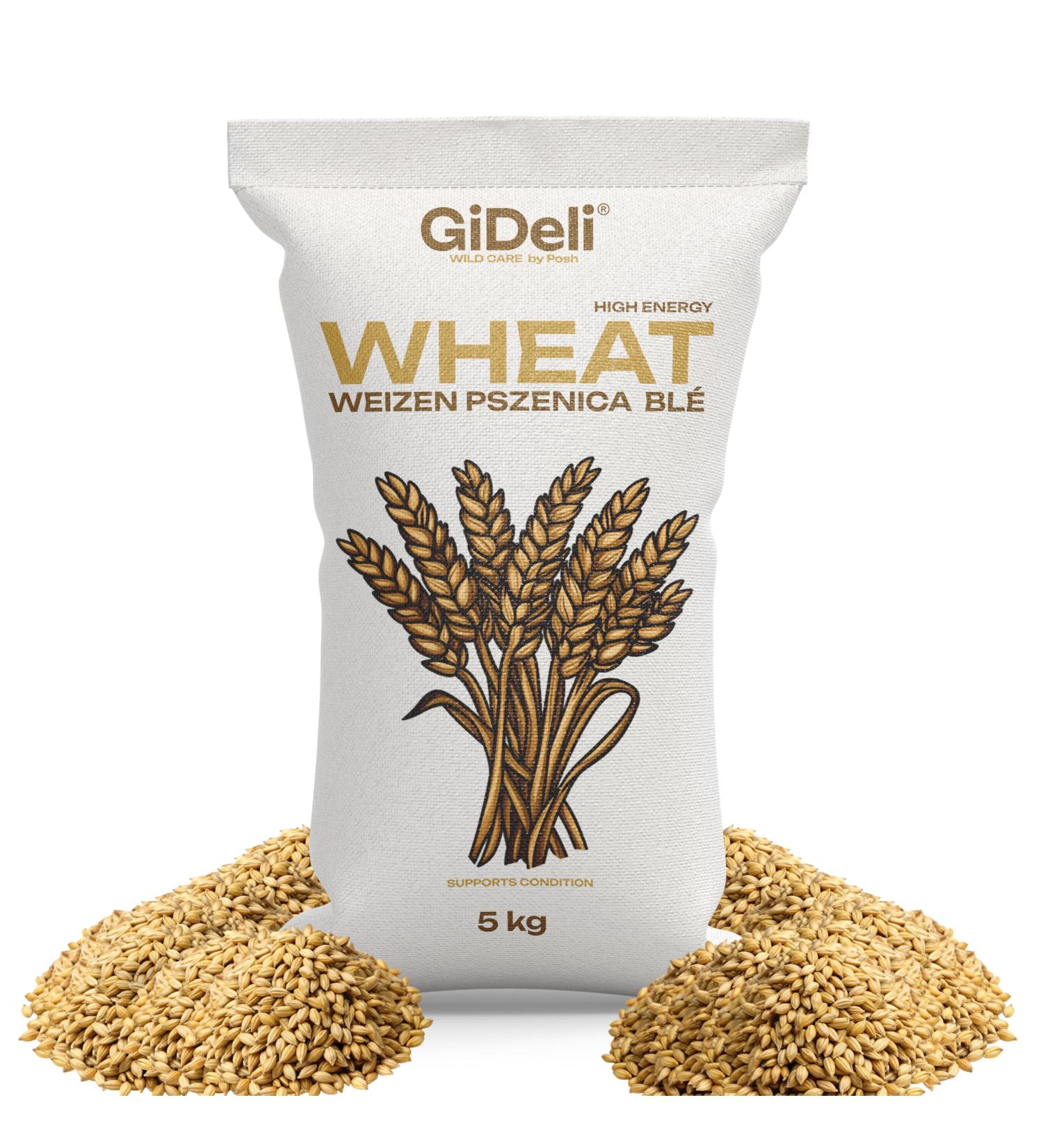 GiDeli GiDeli Dried wheat - 5 kg - whole grains - clean cleaning - direct from the farmer - high purity no additives
