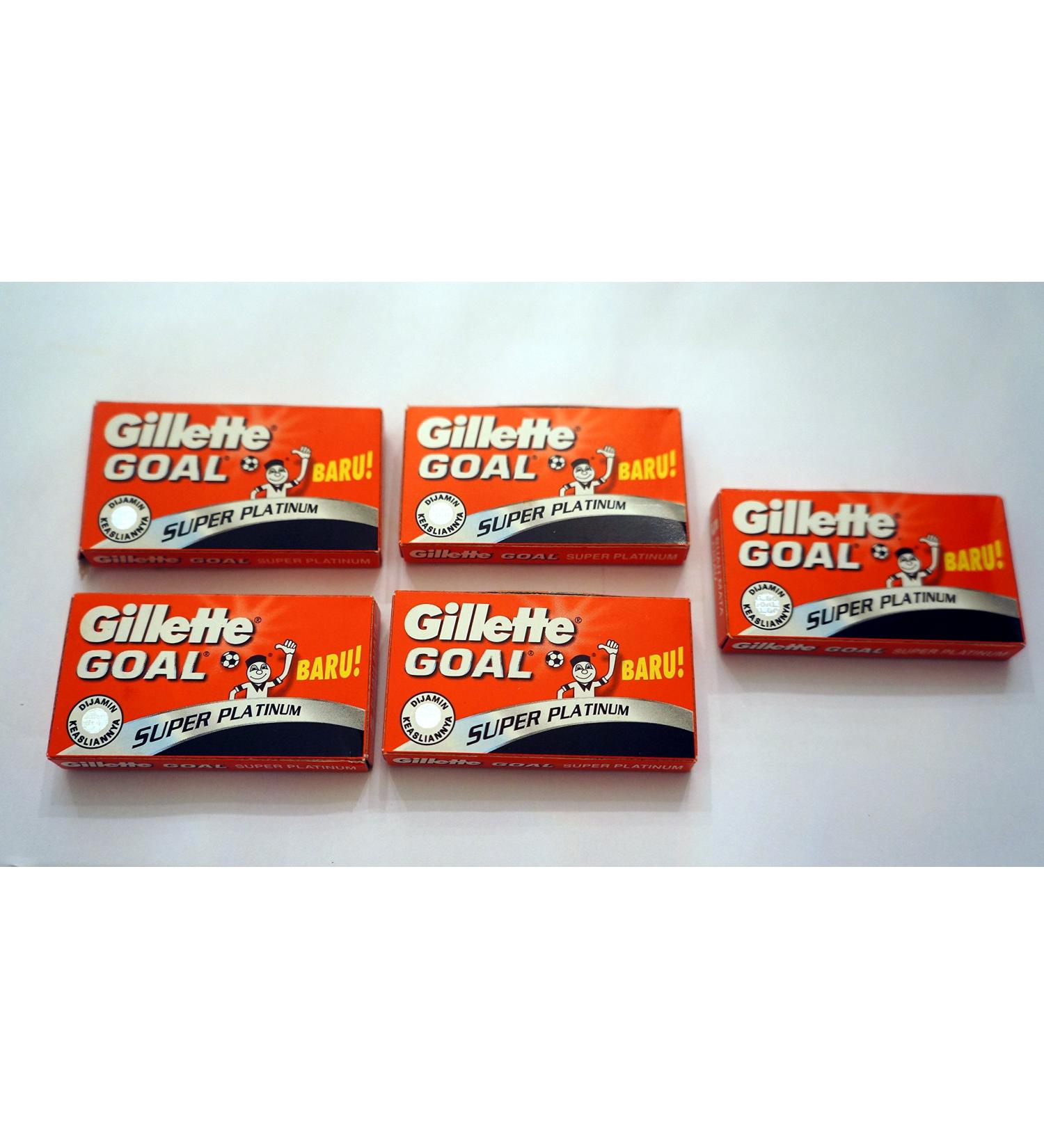 25 Goal Double Edge Razor Blades by 7 O'clock